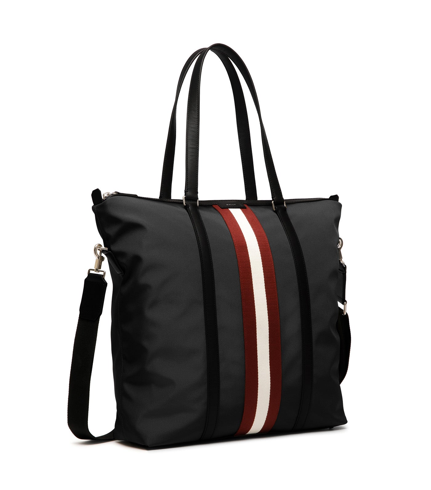 Code Tote in Nylon Black