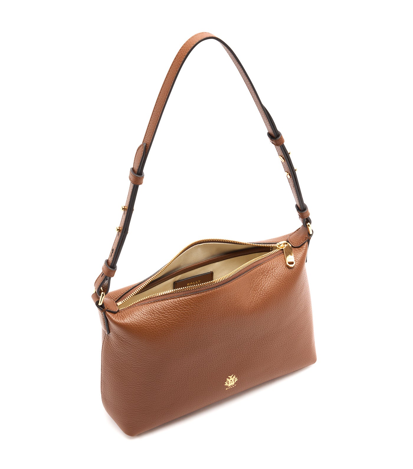 Hera Hobo Bag in Grained Leather