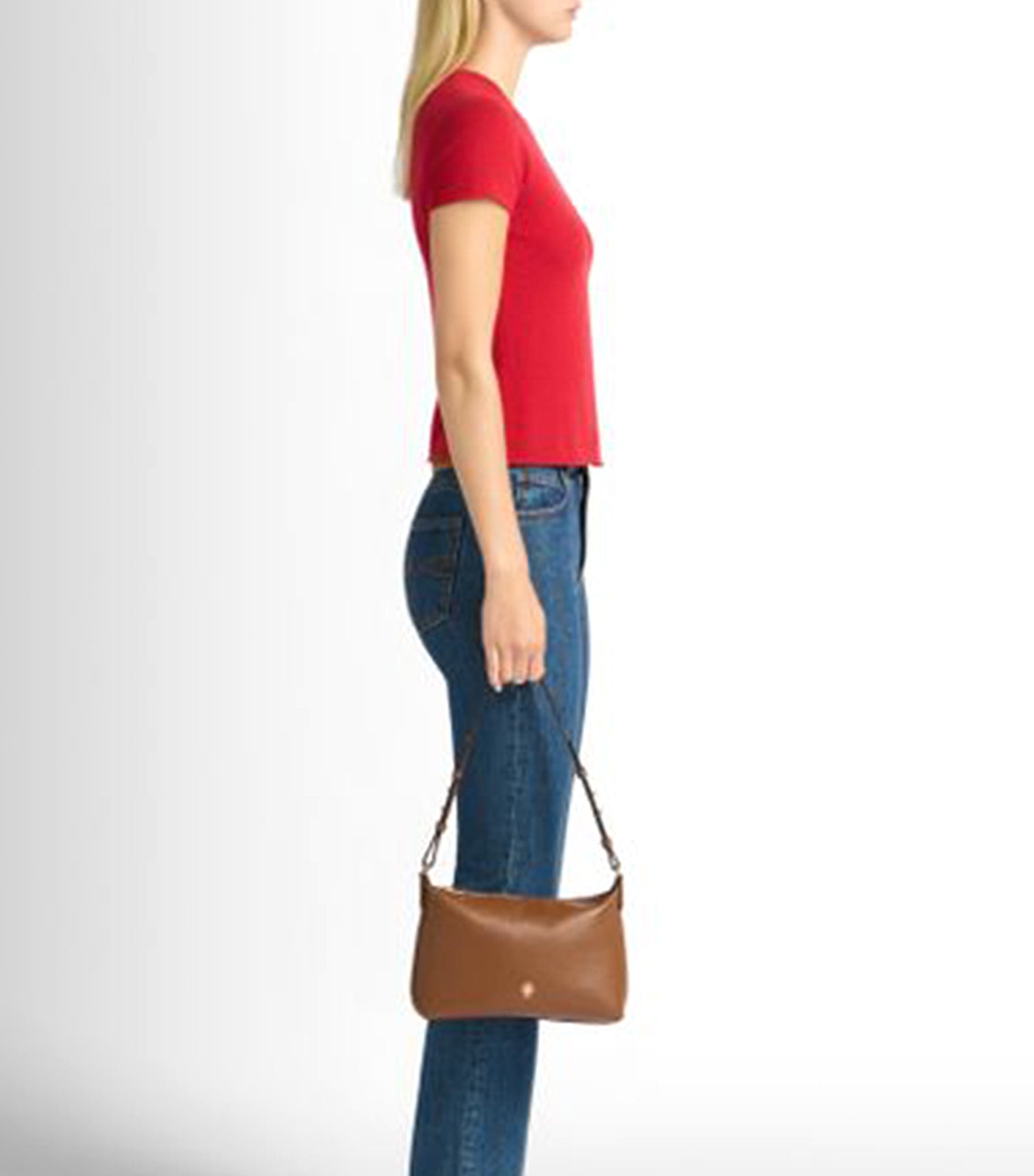 Hera Hobo Bag in Grained Leather