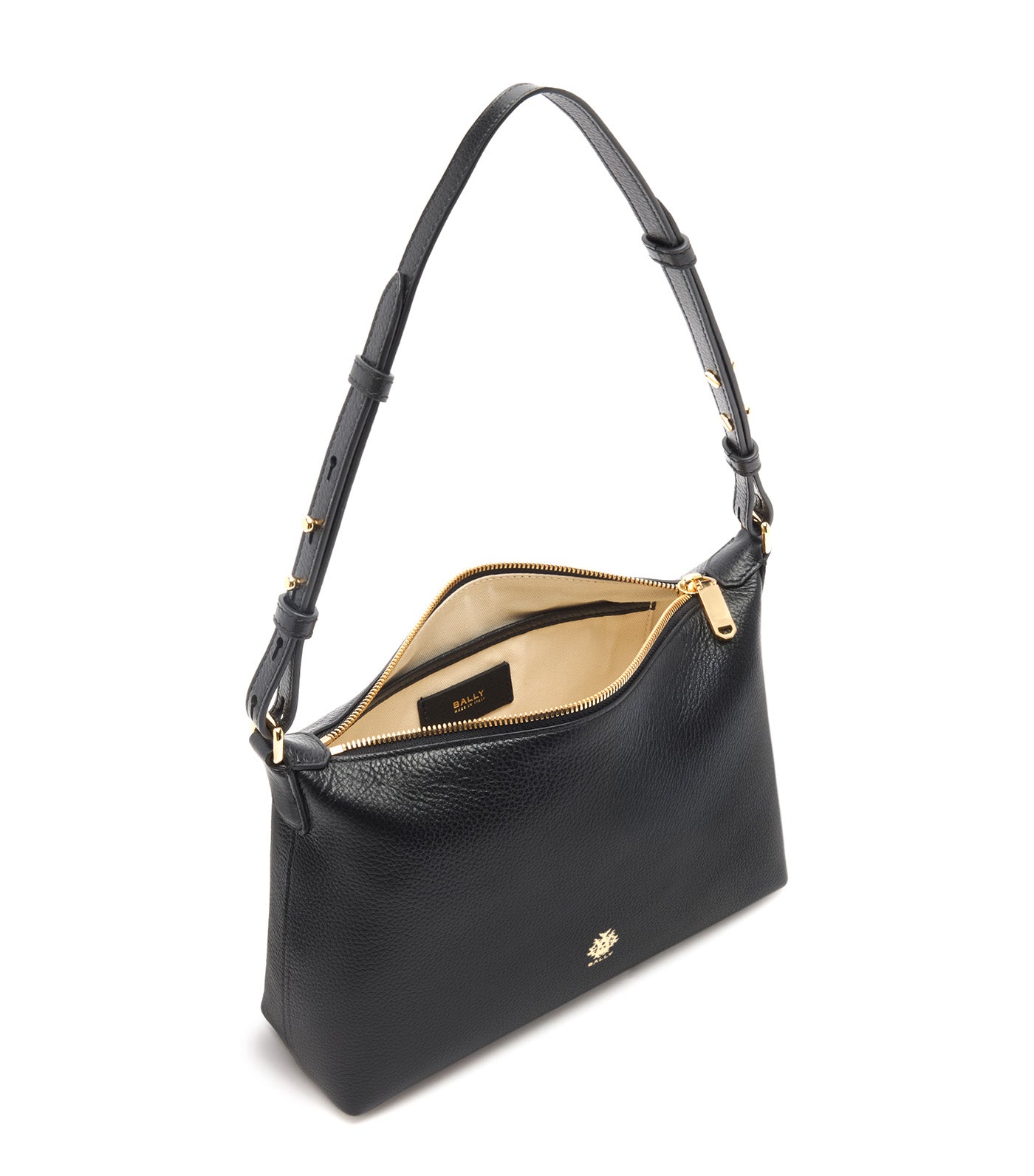 Hera Hobo Bag in Grained Leather