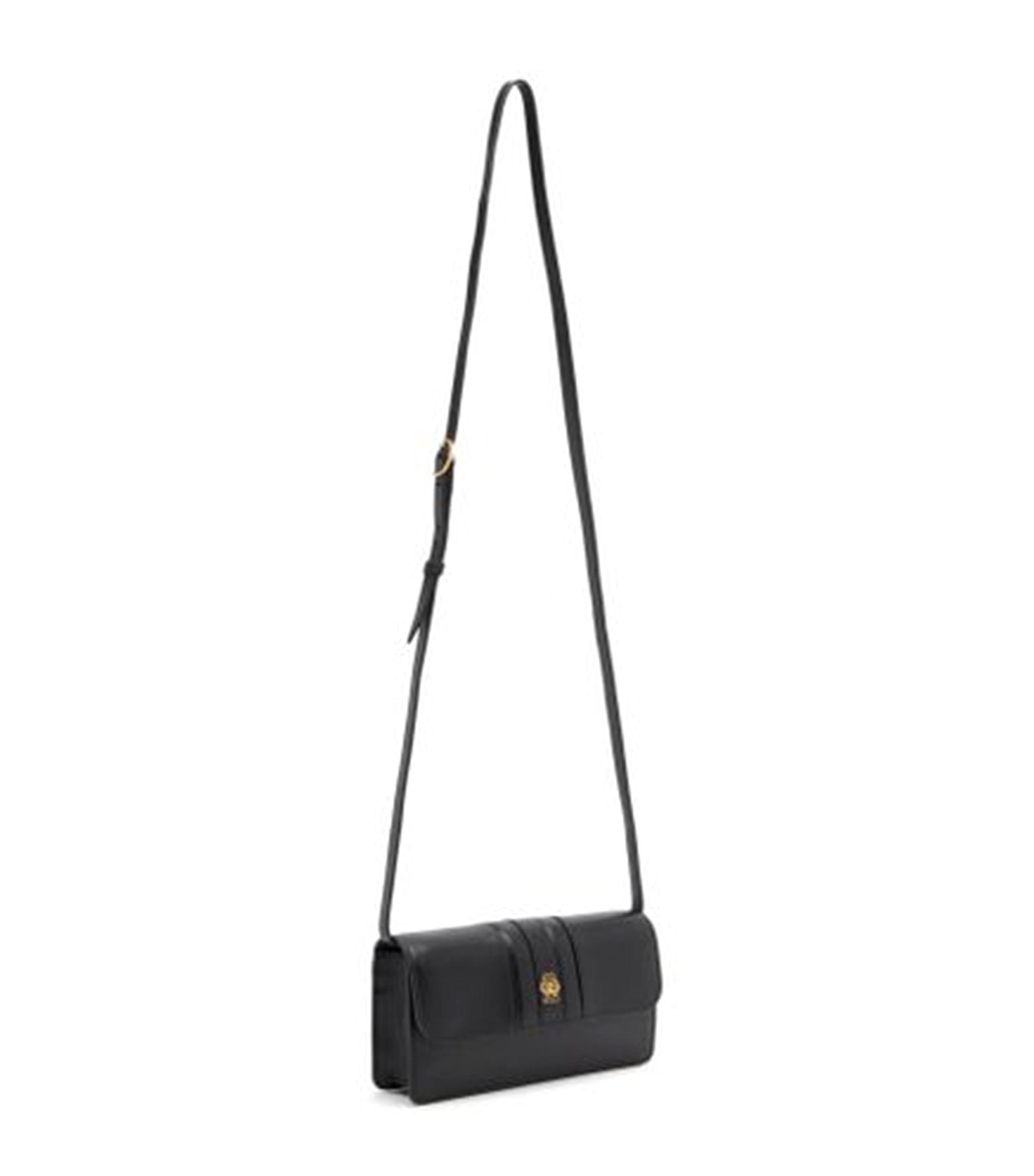 Beckett Phone Wallet in Leather Black