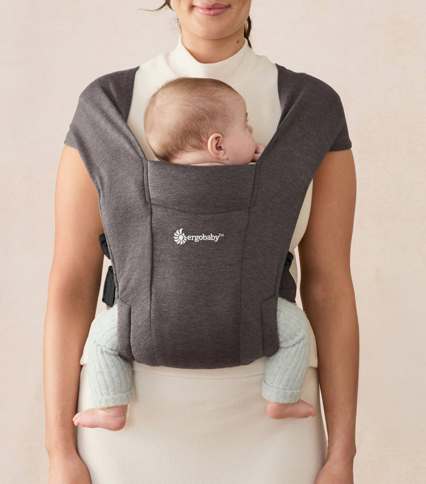 Embrace Knit Newborn Carrier - Heather Gray