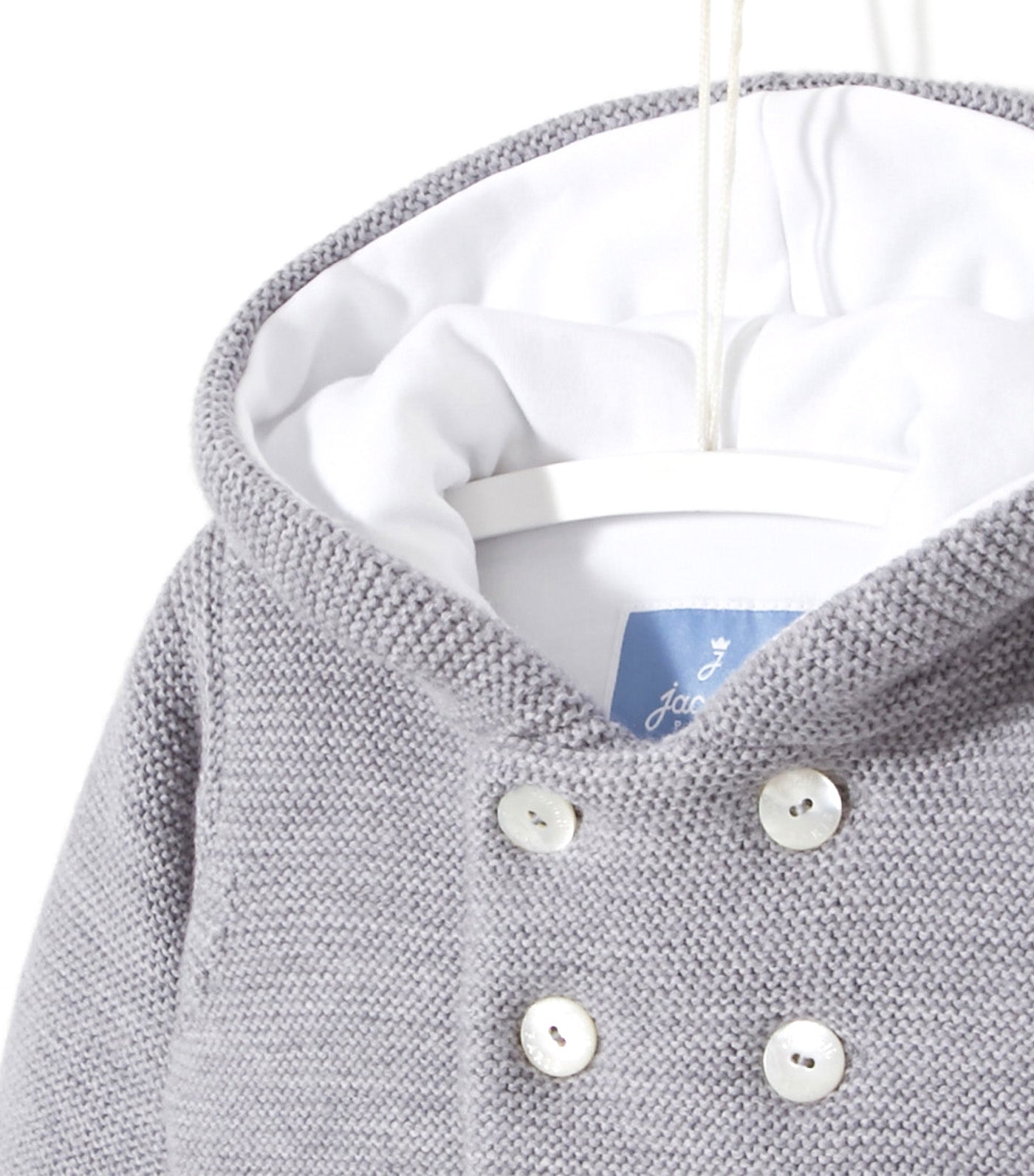 Berger Cardigan Gris Chine
