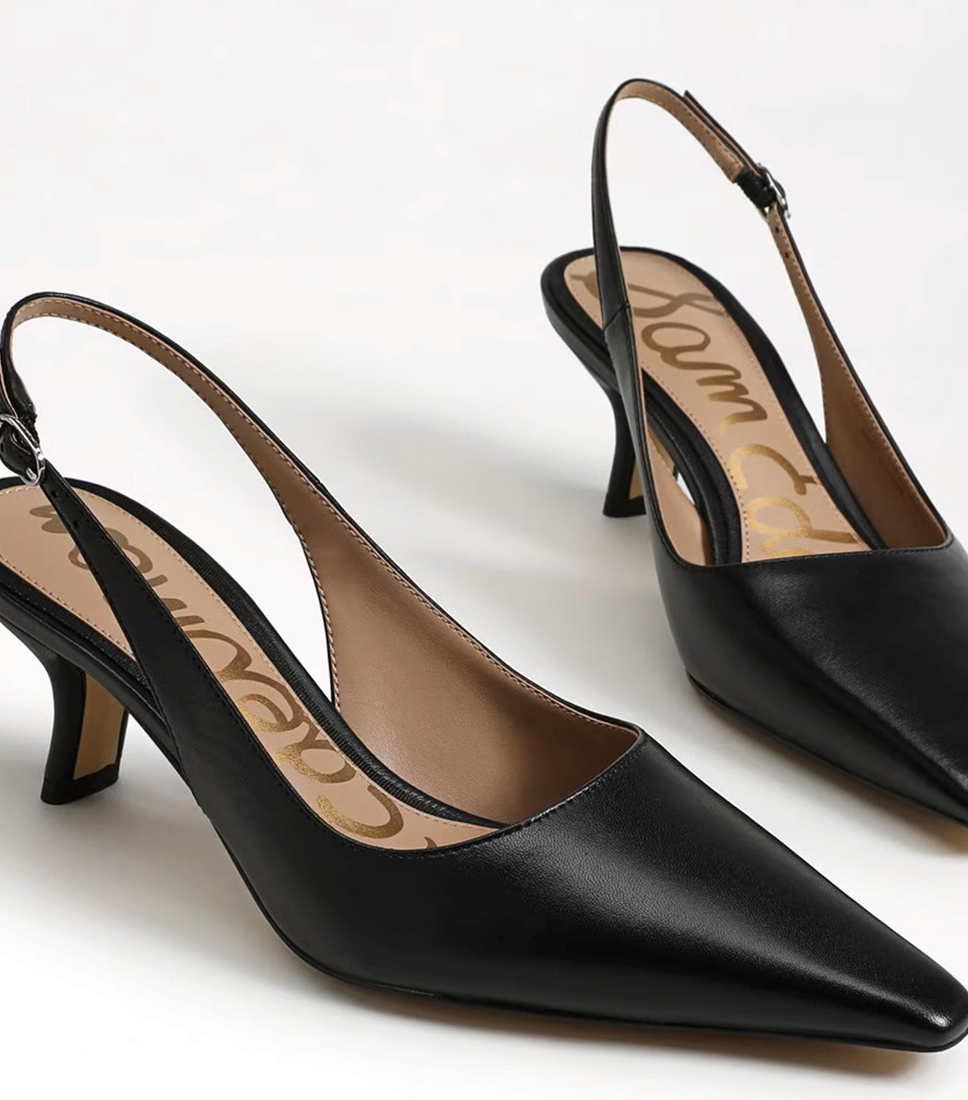 Sam Edelman Bianka Slingback Pump Leather Black