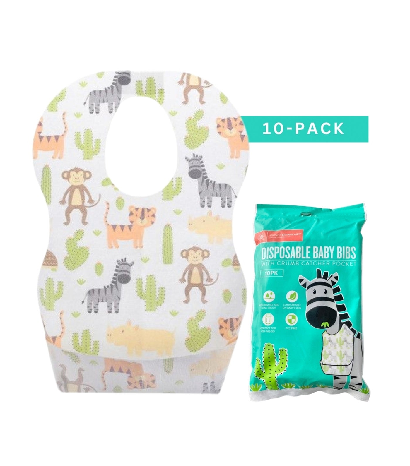 Disposable Baby Bibs 10pcs/Pack White