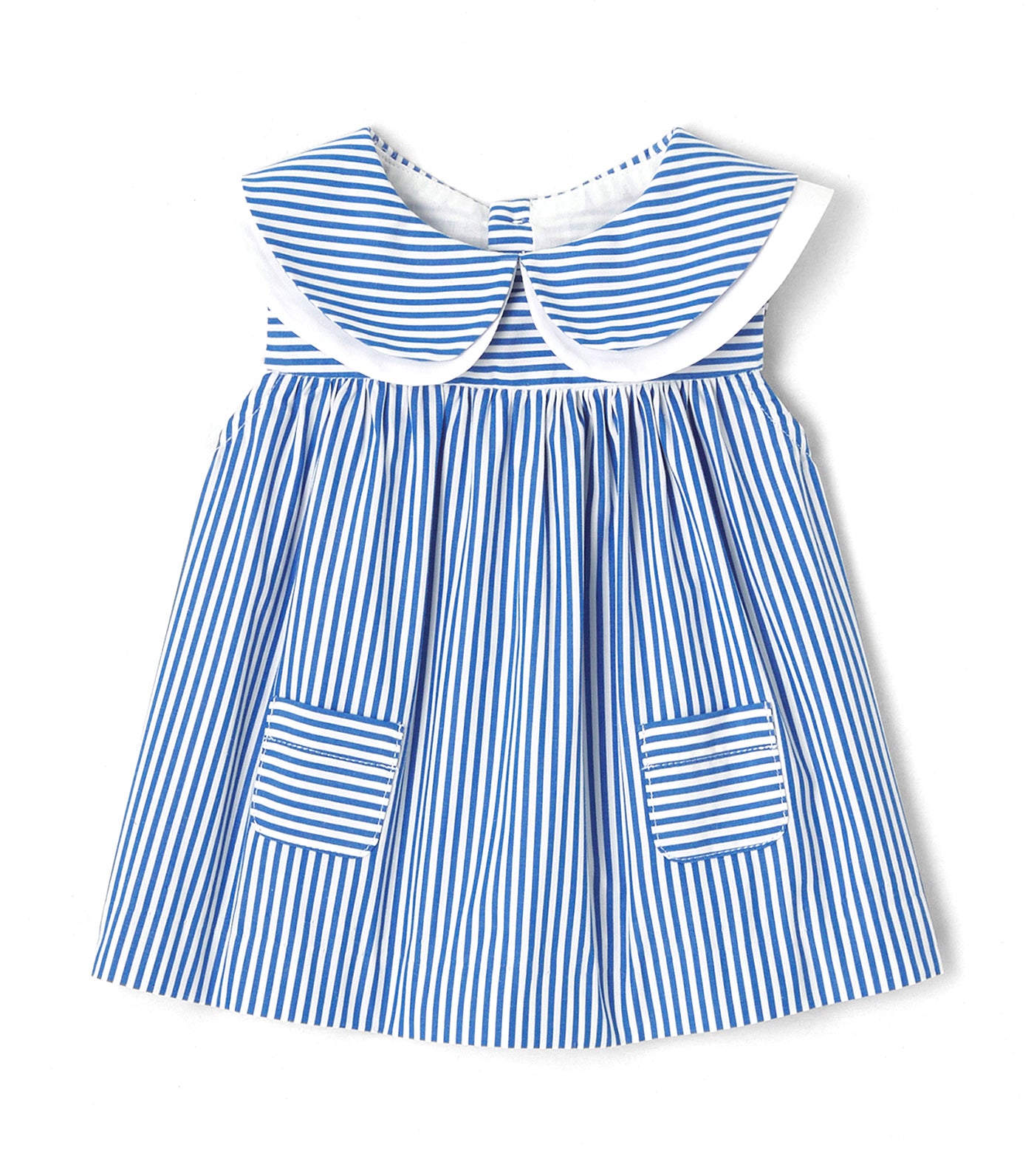 Bichette Blouse Blanc/Bleu
