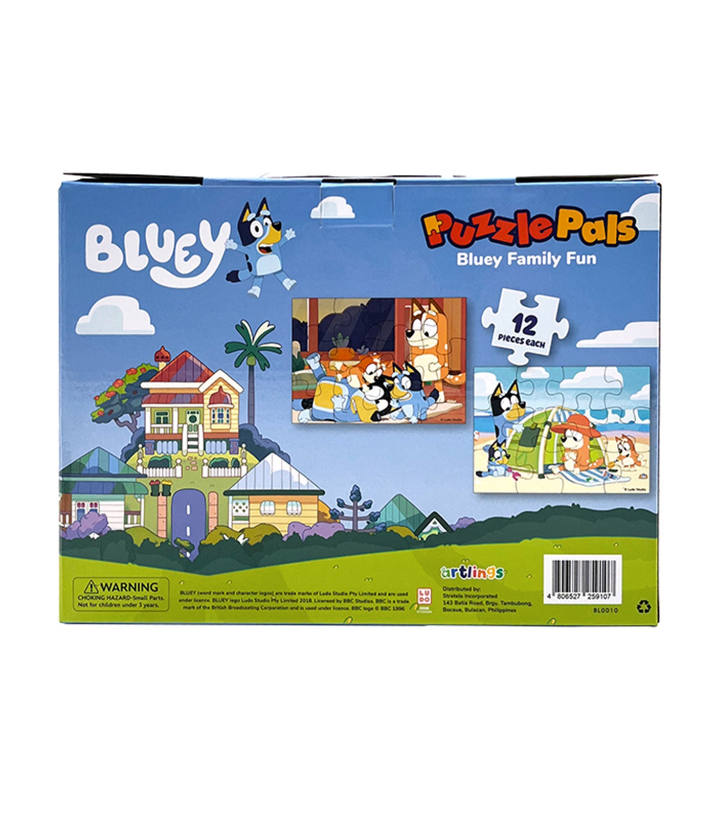 Puzzle Pals Bluey Family Fun Jigsaw Puzzles