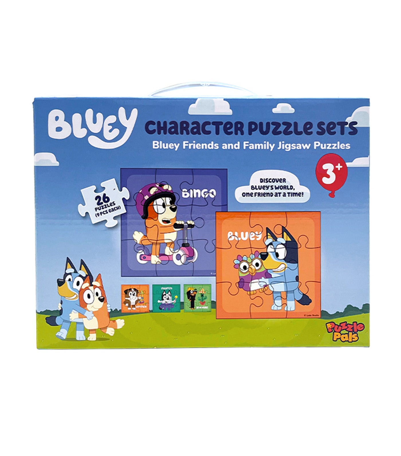 Puzzle Pals Meet Bluey and Pals Character Puzzles
