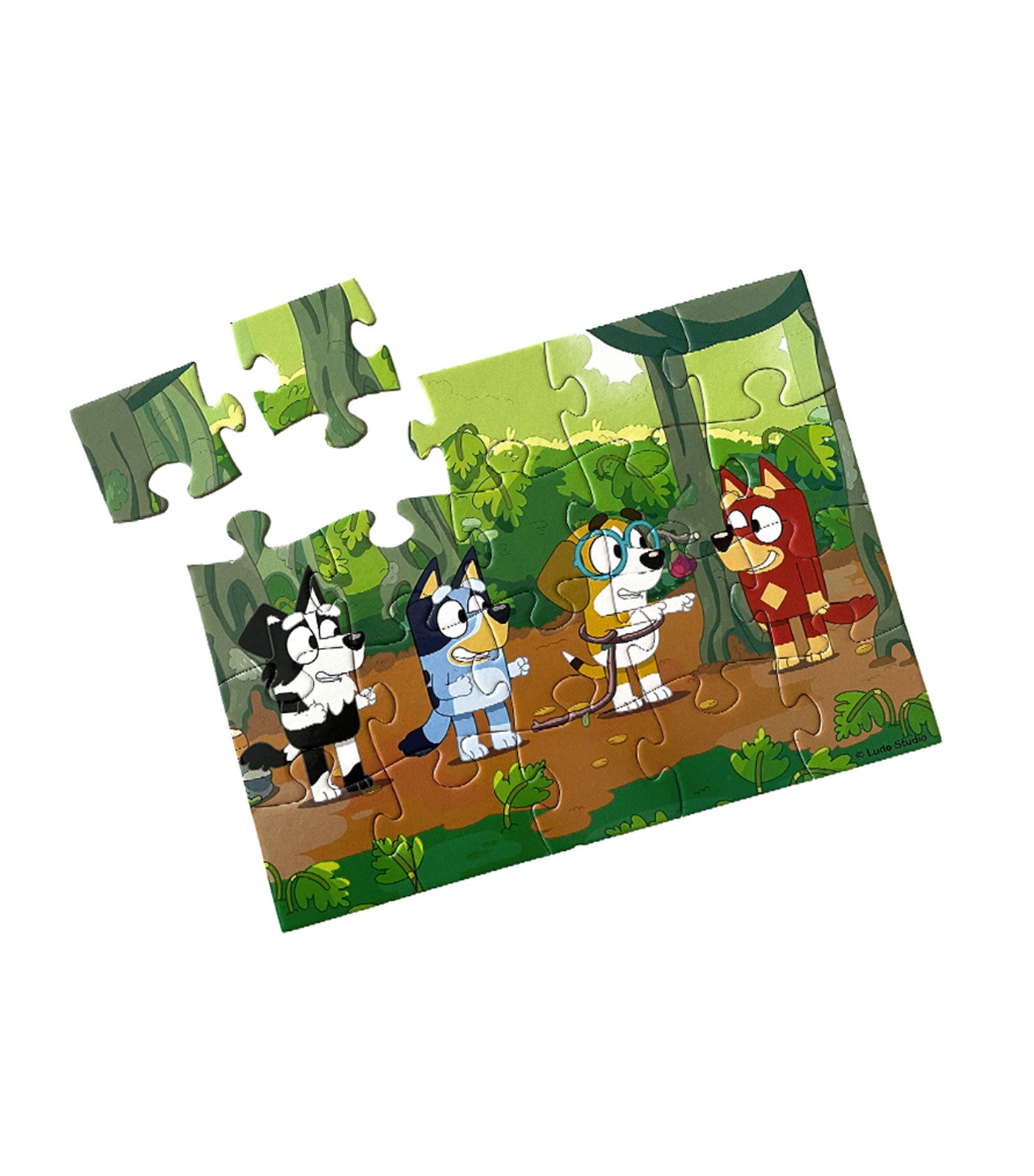 Puzzle Pals Bluey Growing Minds Jigsaw Puzzles (4 sets)