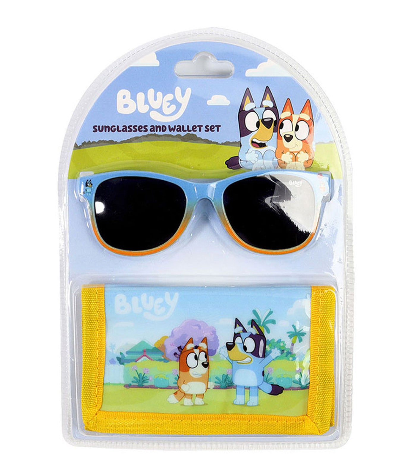 Bluey Sunglasses and Wallet Set Multicolor
