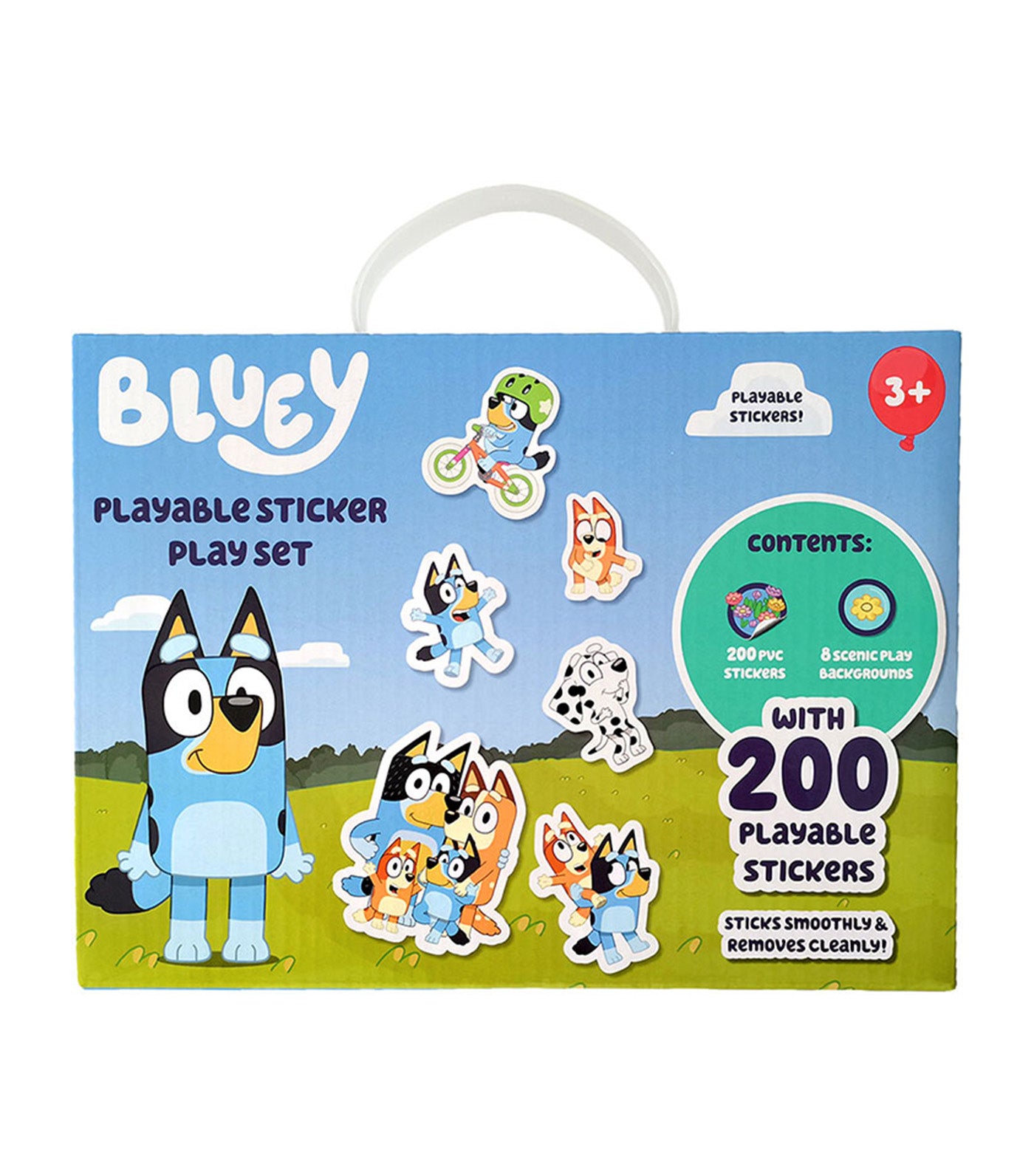 Bluey Playable Sticker Play Set