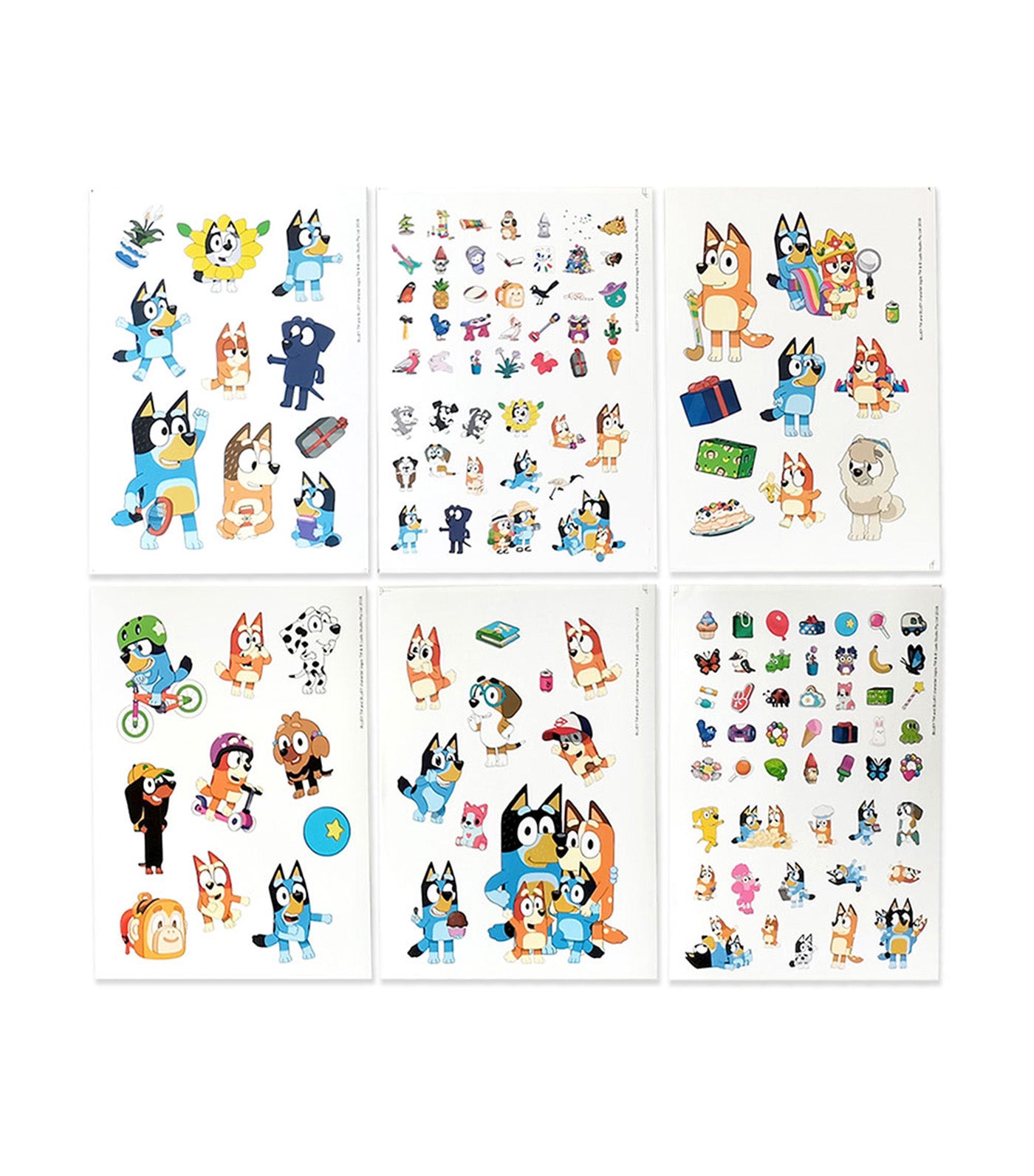 Bluey Playable Sticker Play Set