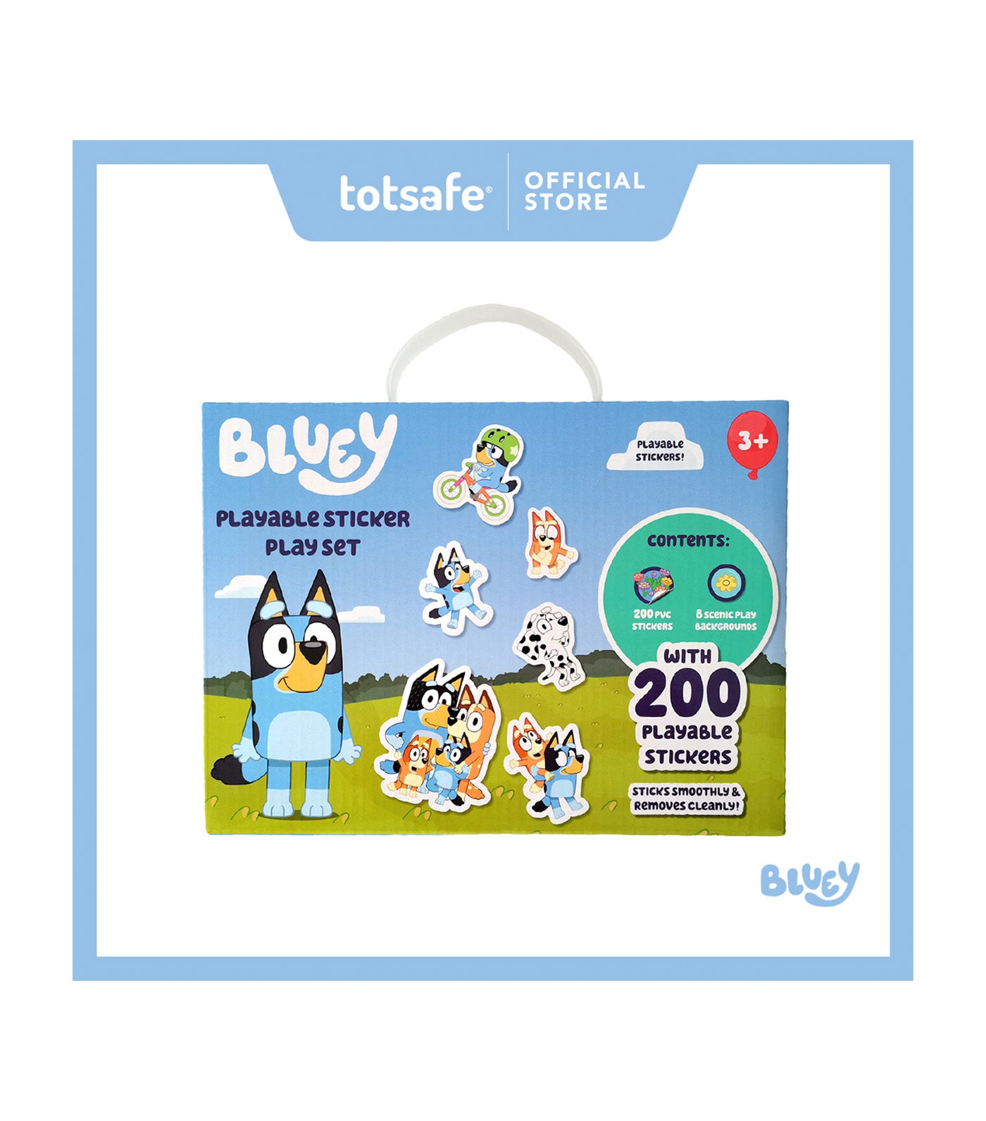 Bluey Playable Sticker Play Set