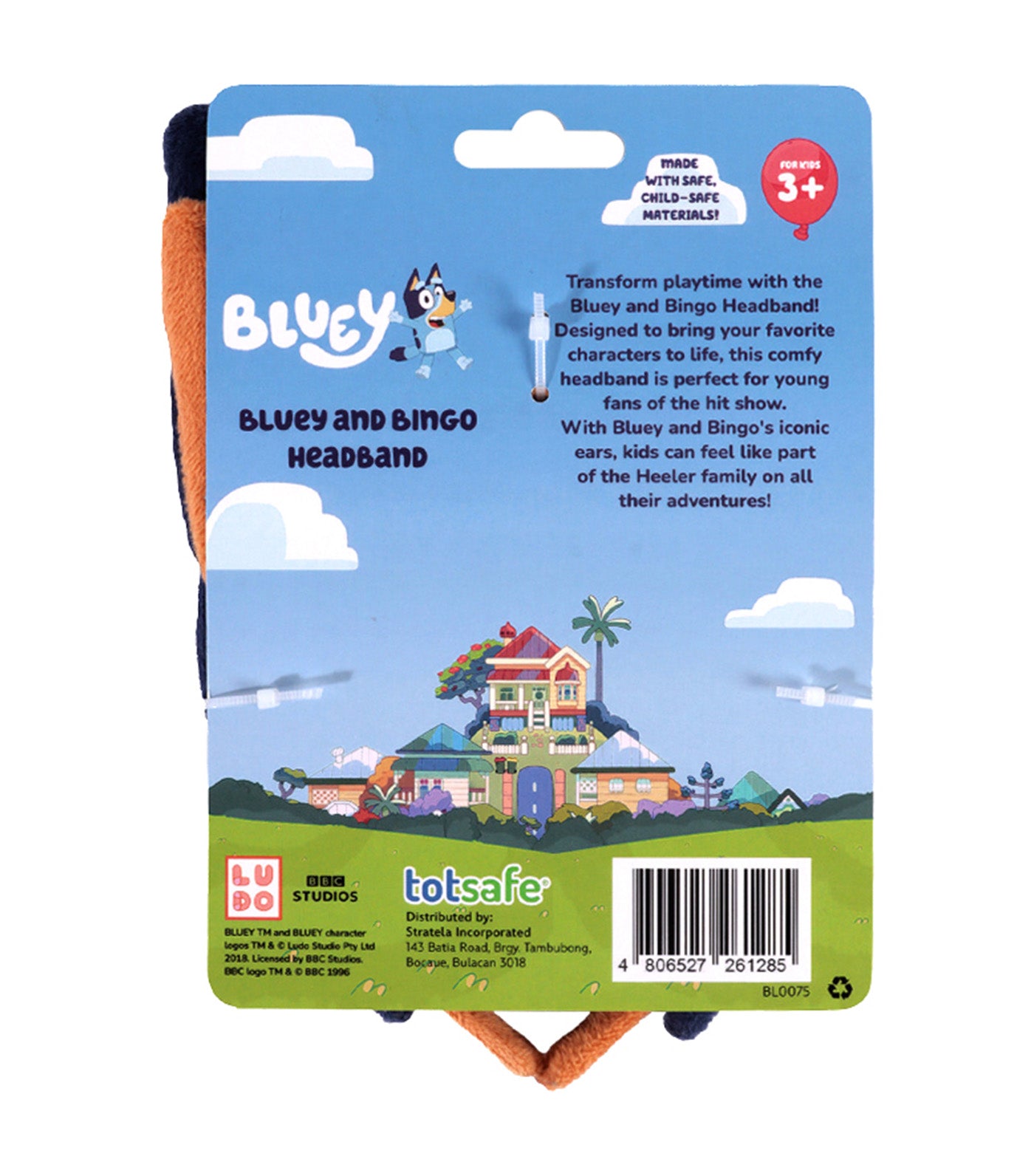 Bluey and Bingo Headband 2 Piece Set