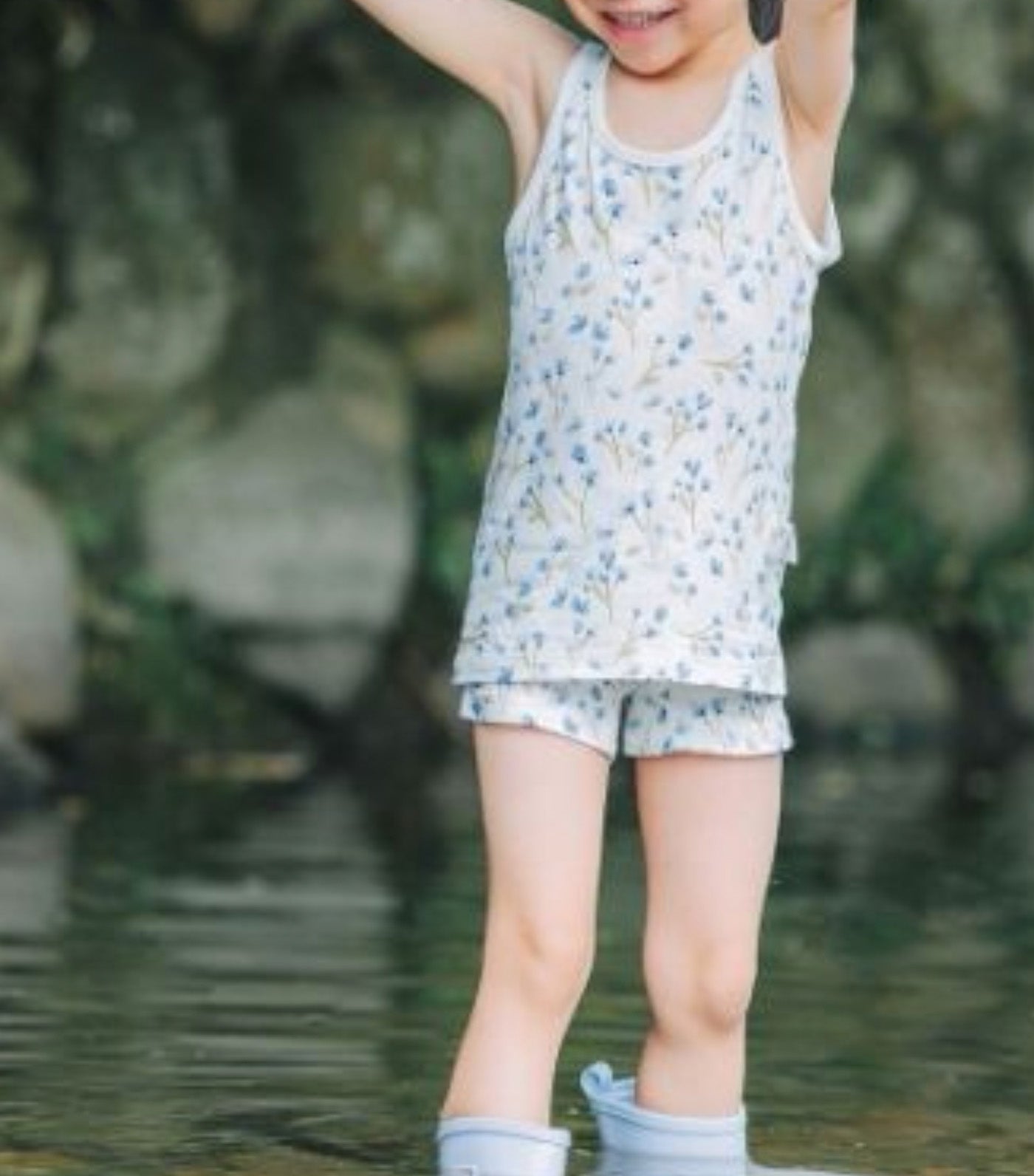 Baby Underwear Sando Shorts Set