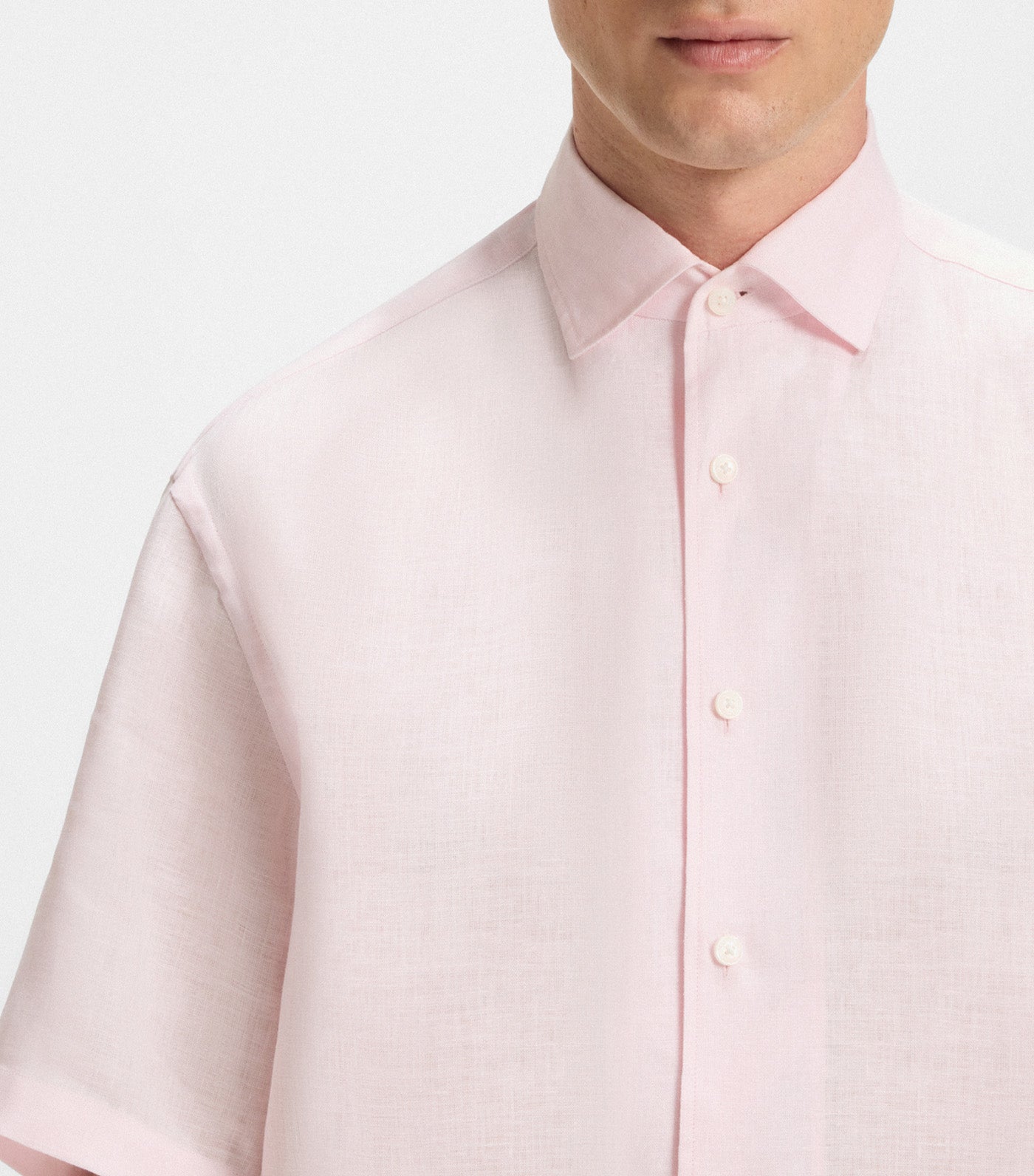 Beckham X BOSS Relaxed-Fit Shirt in Linen