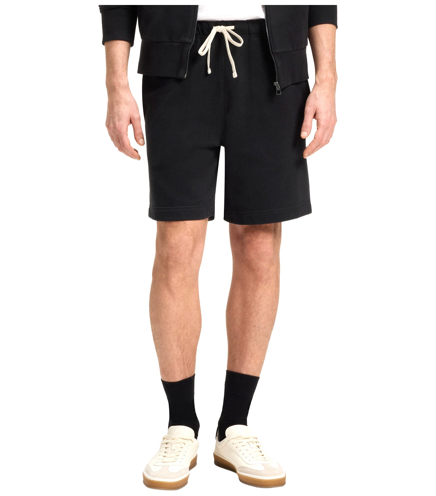 Beckham X BOSS Shorts in Cotton Terry Black