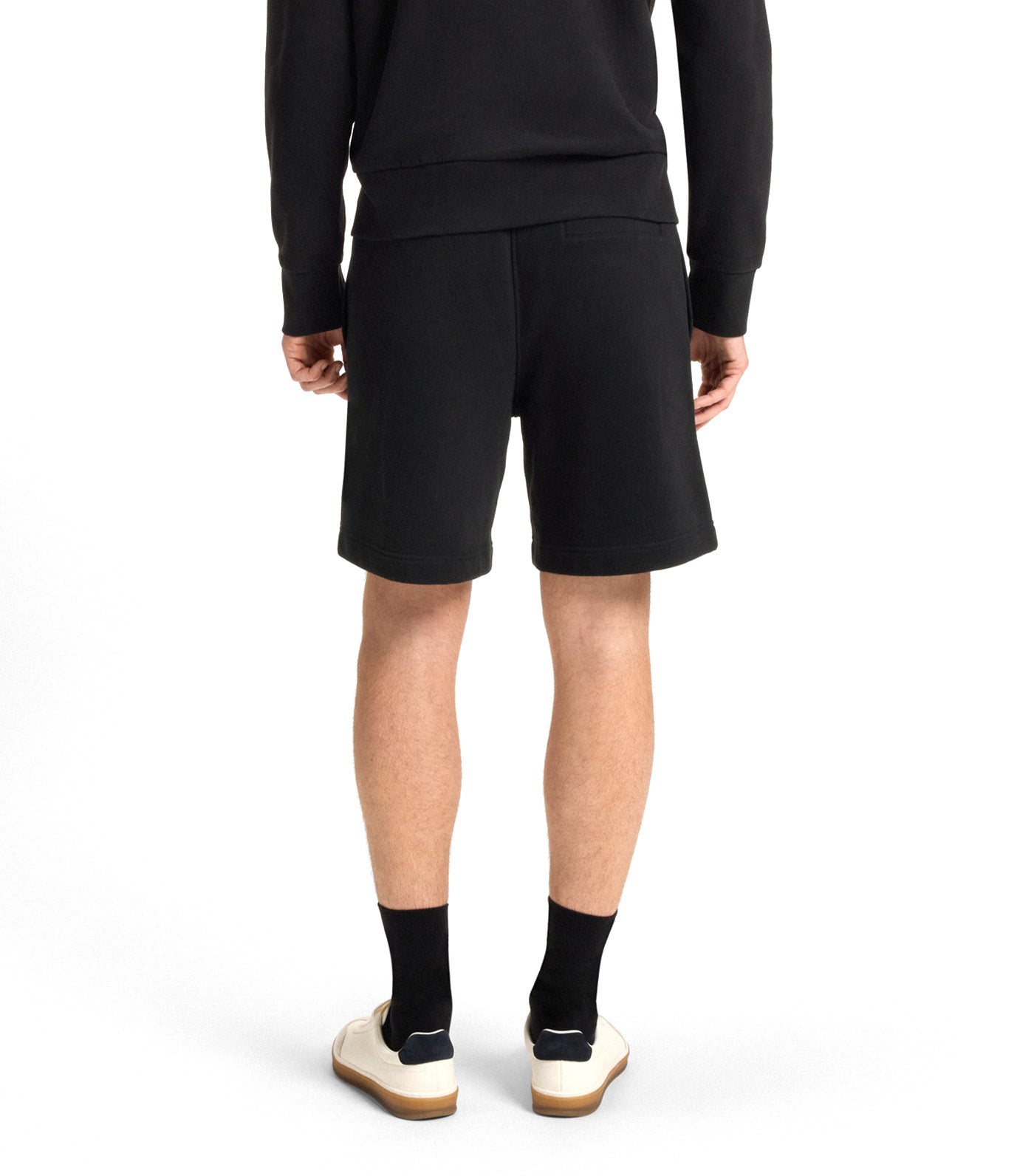 Beckham X BOSS Shorts in Cotton Terry Black