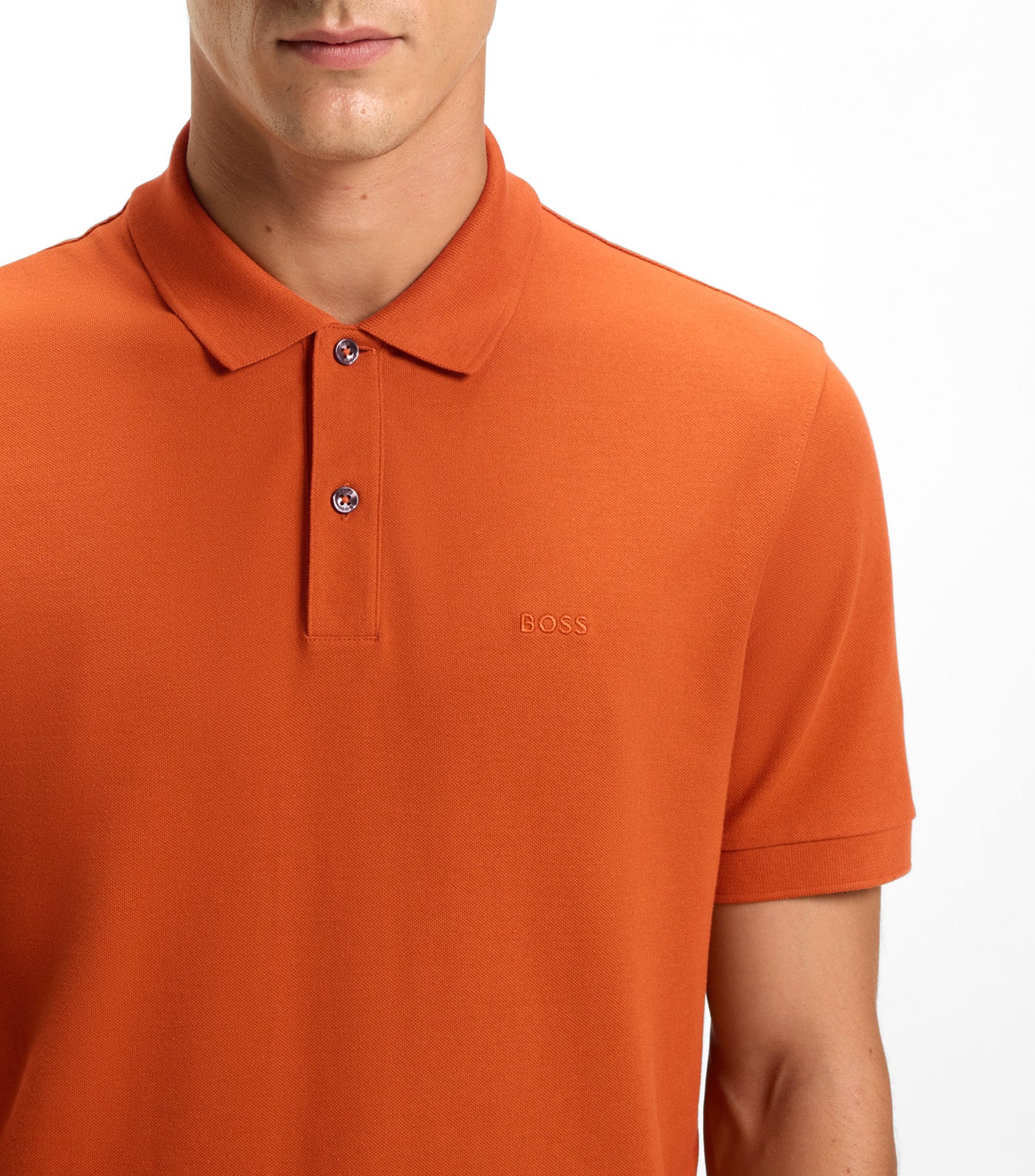 Pallas Polo Shirt in Cotton Piqué with Logo Details