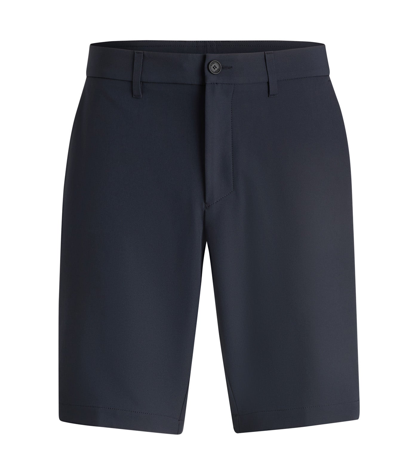 BOSS Slim-Fit Shorts in Water-Repellent Stretch Fabric Dark Blue