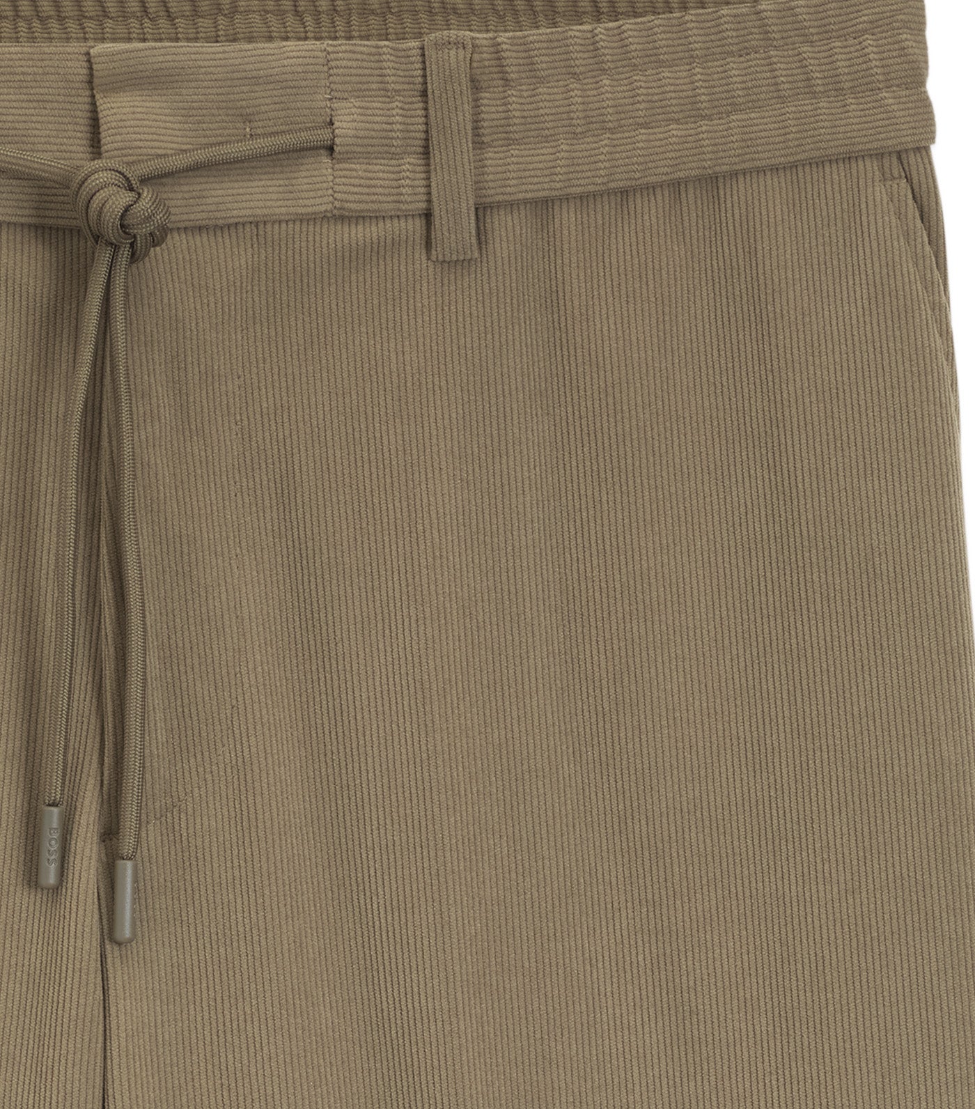 Relaxed-Fit Trousers in Performance Corduroy Brown