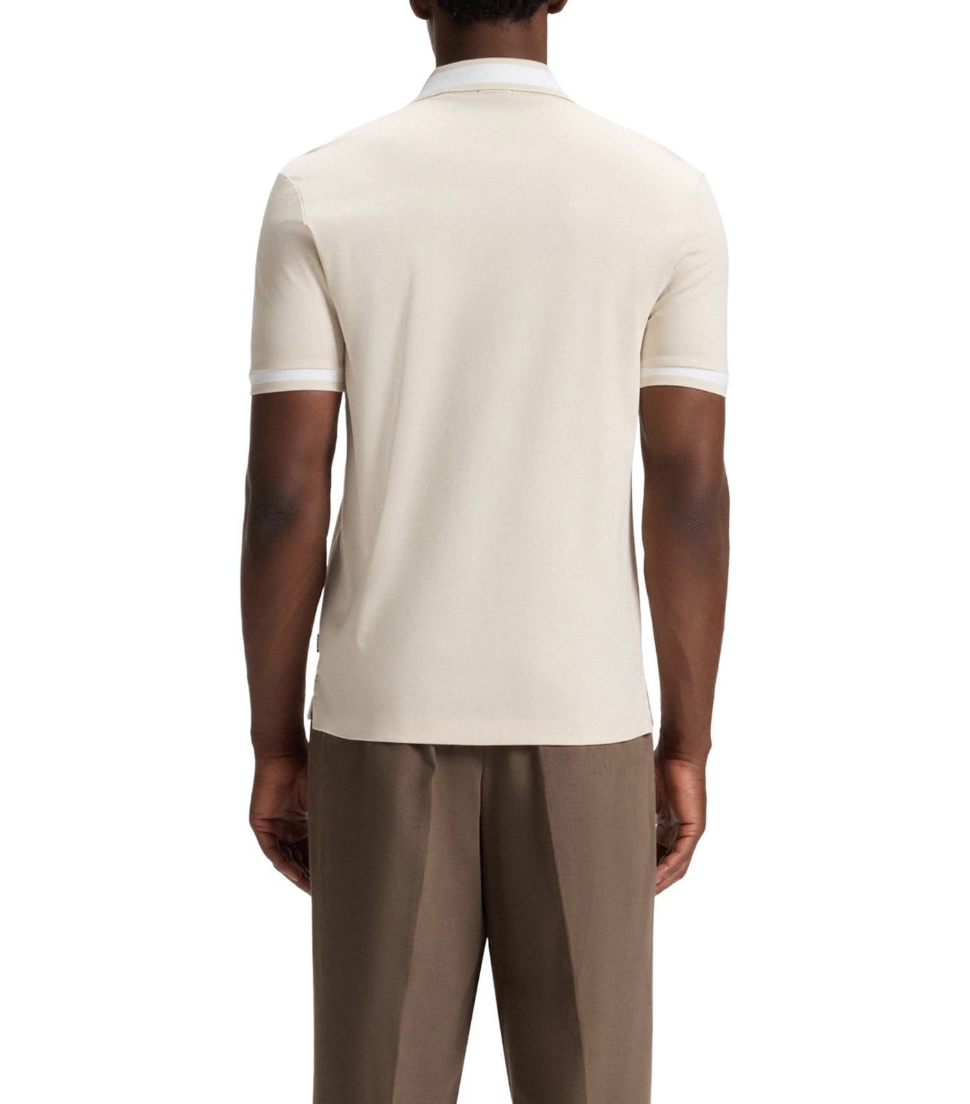 Mercerized-Cotton Slim-Fit Polo Shirt with Structured Trims