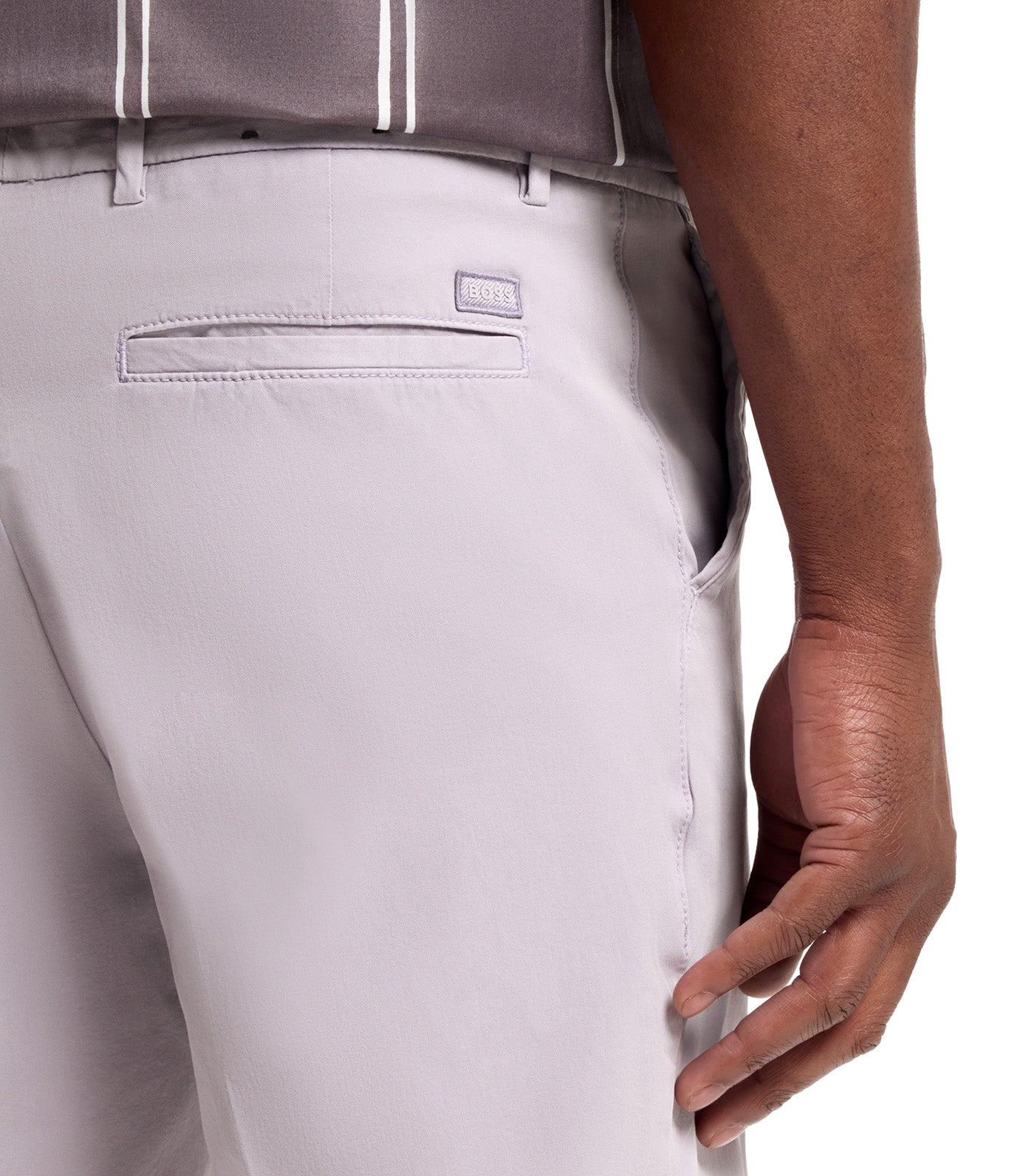 Modern-Fit Shorts in Stretch-Cotton Twill