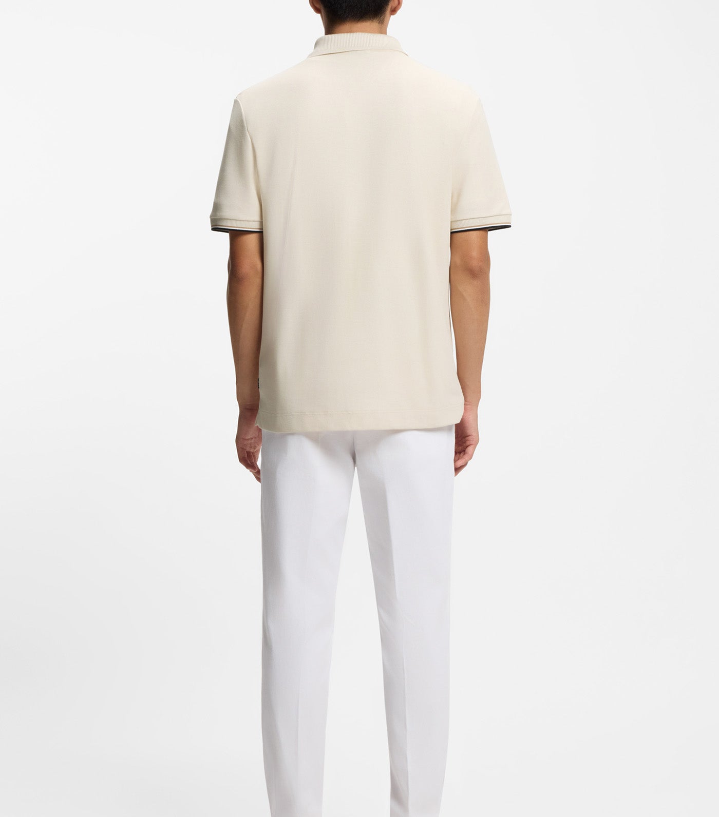 Cotton-Piqué Polo Shirt With Zip Neck