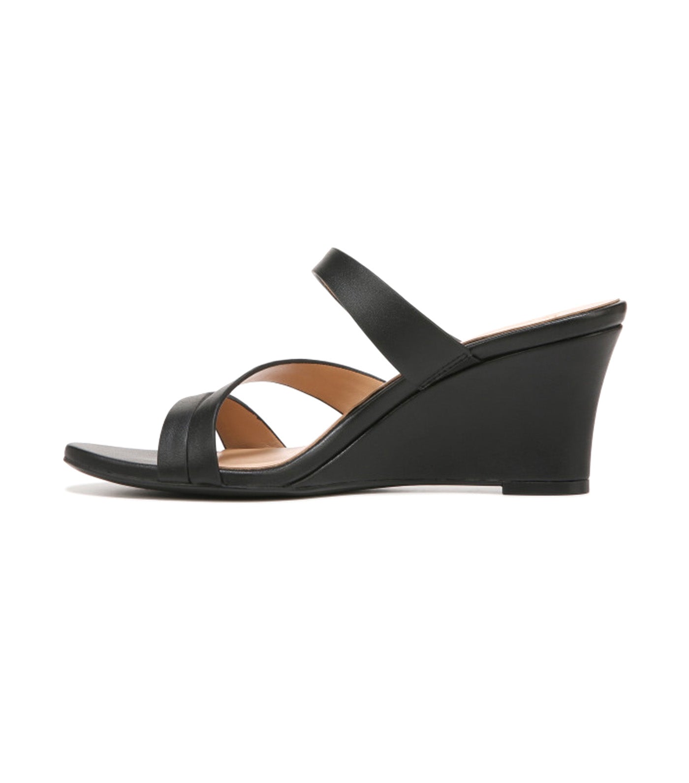 Naturalizer Breona Wedge Sandals Black