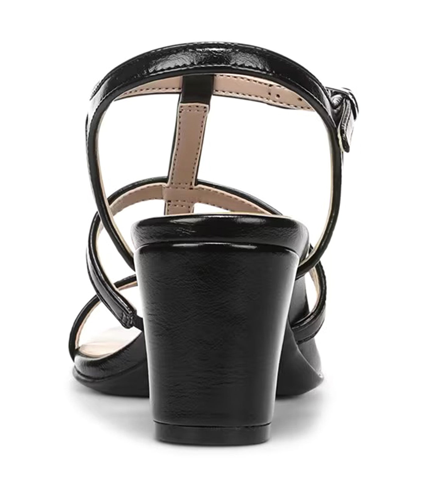 Naturalizer Bristol-Cage Strappy Dress Sandal Black