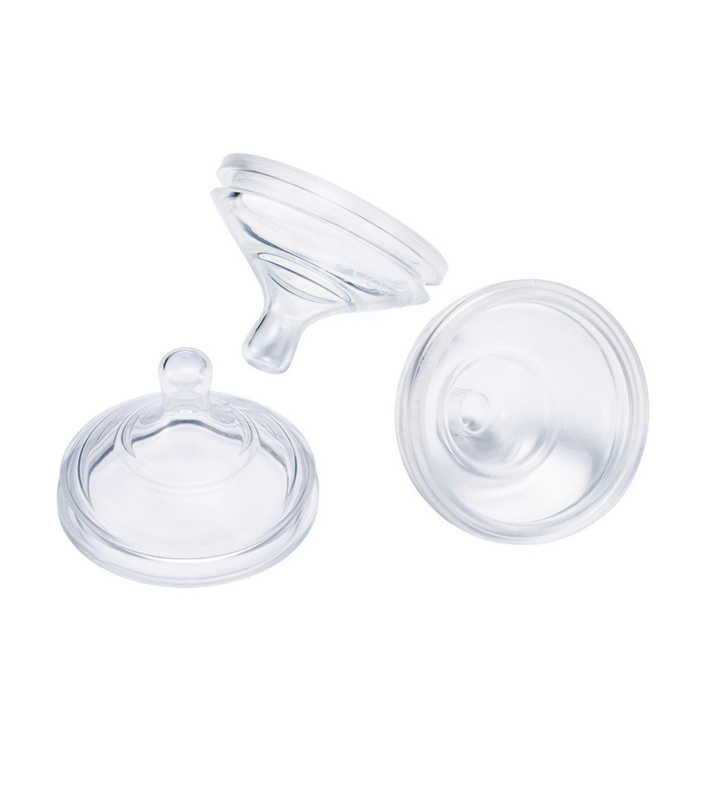 NURSH Silicone Nipples 3 Pack - Slow Flow