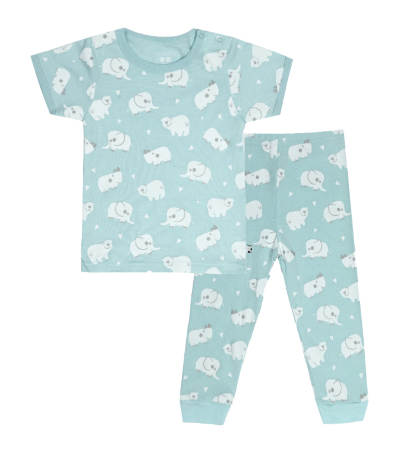 Animal Short Sleeve Lounge Set - Harbor
