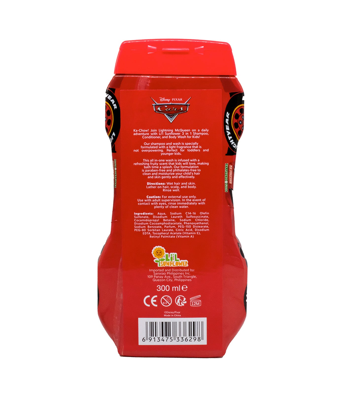 Kids 3 in 1 Shampoo Conditioner and Body Wash