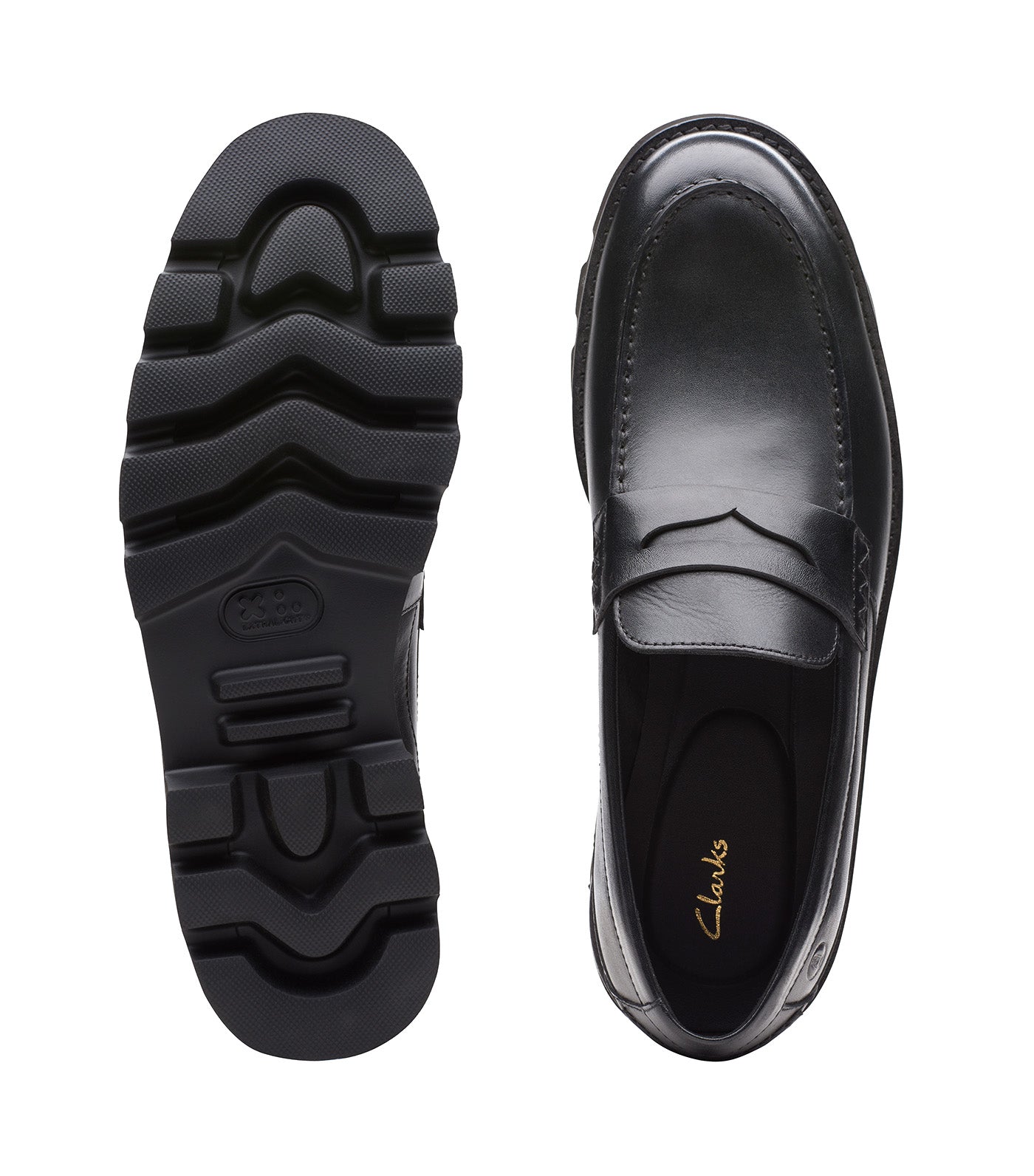 Clarks Badell Slip Black