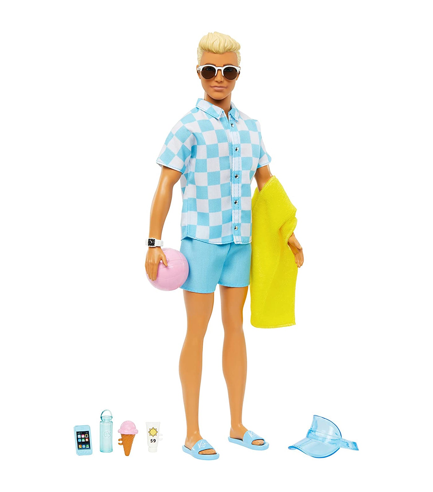 Barbie® Fab Ken Beach Doll with Accessories