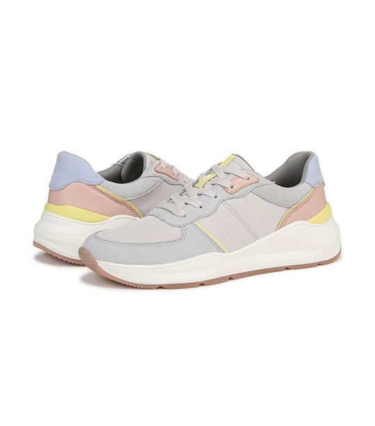 Blossom Lace-Up Sneakers Digital Mist Gray