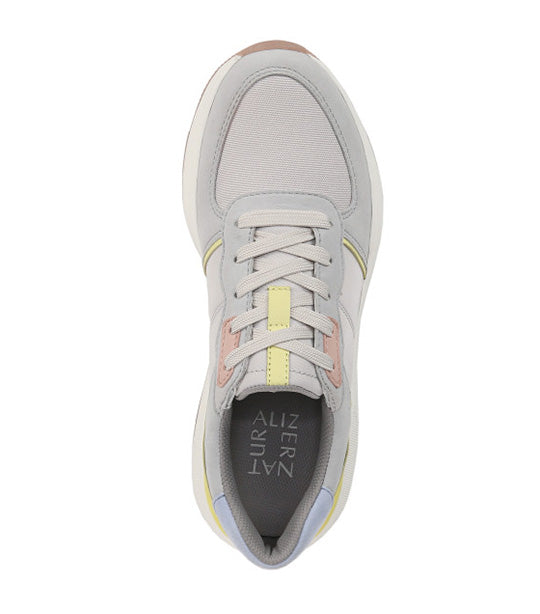 Blossom Lace-Up Sneakers Digital Mist Gray