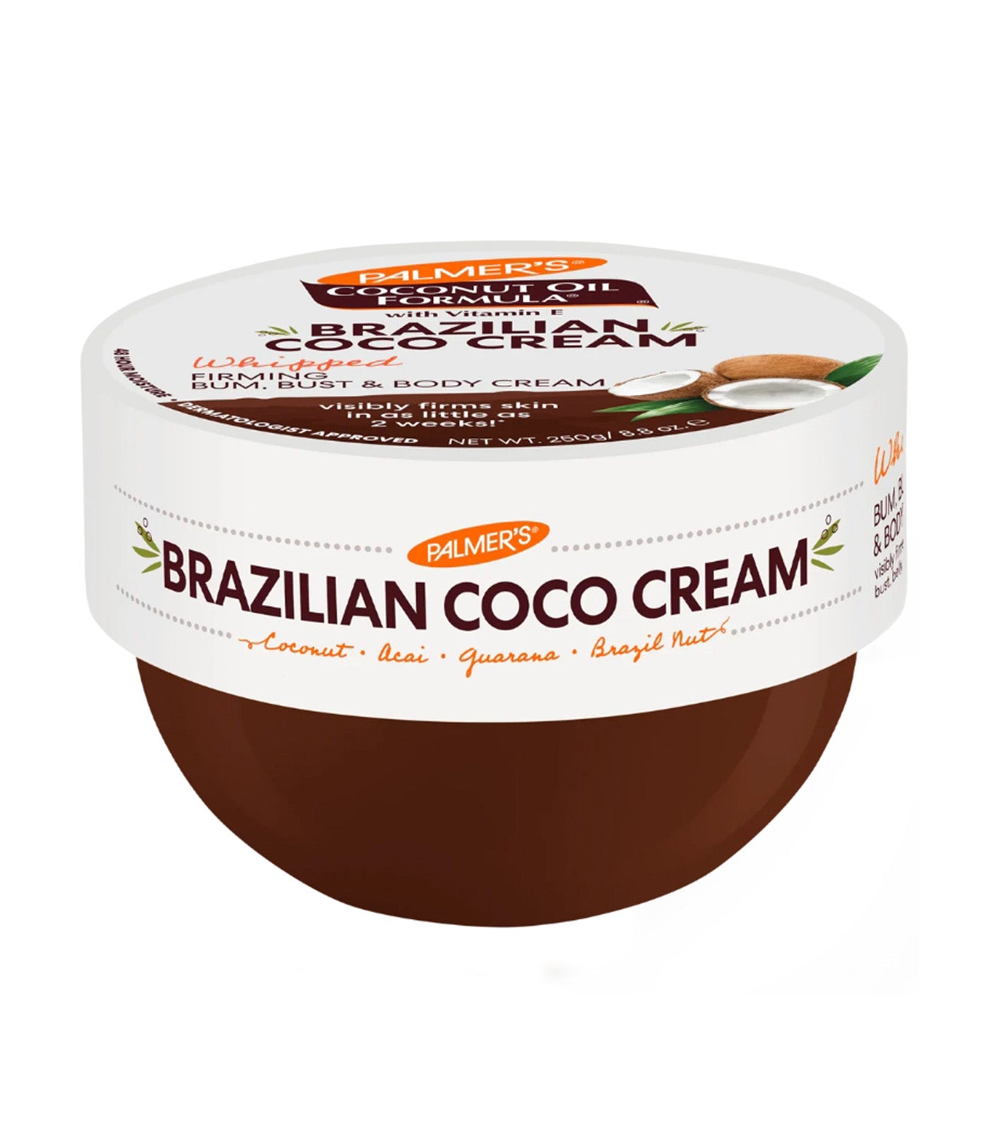 Brazilian Coco Whipped Bum, Bust & Body Cream