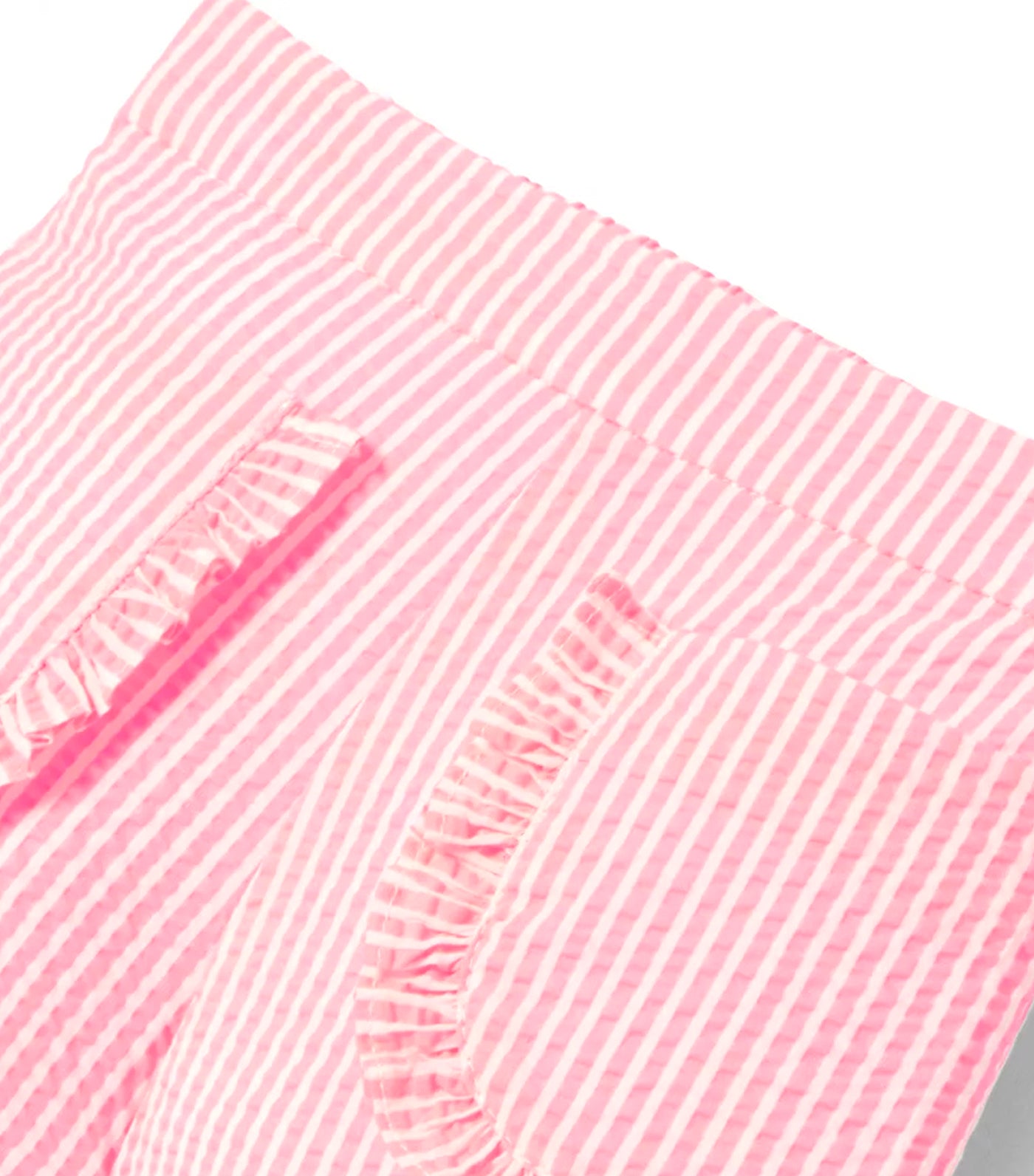 Cabochon Shorts Blanc/Corail