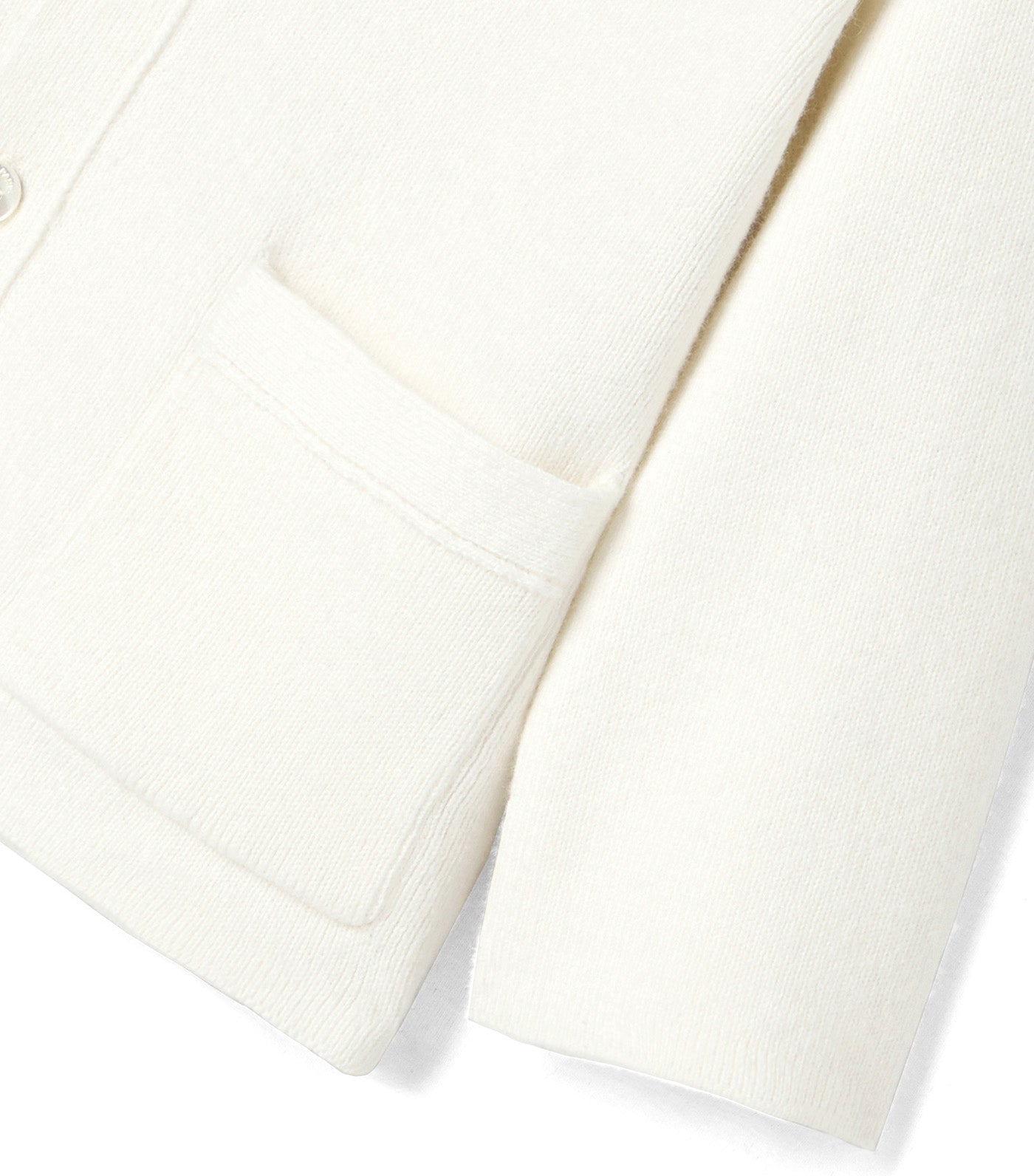 Caddox Cardigan Blanc Doux