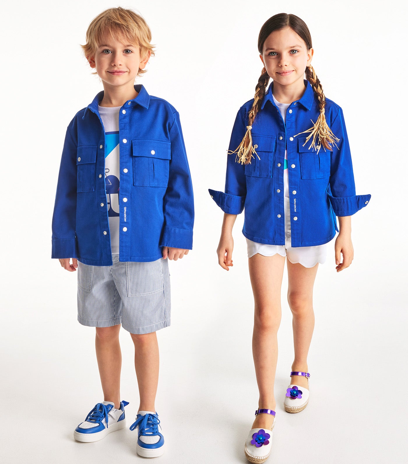 Cafetaria Overshirt Bleu de Prusse