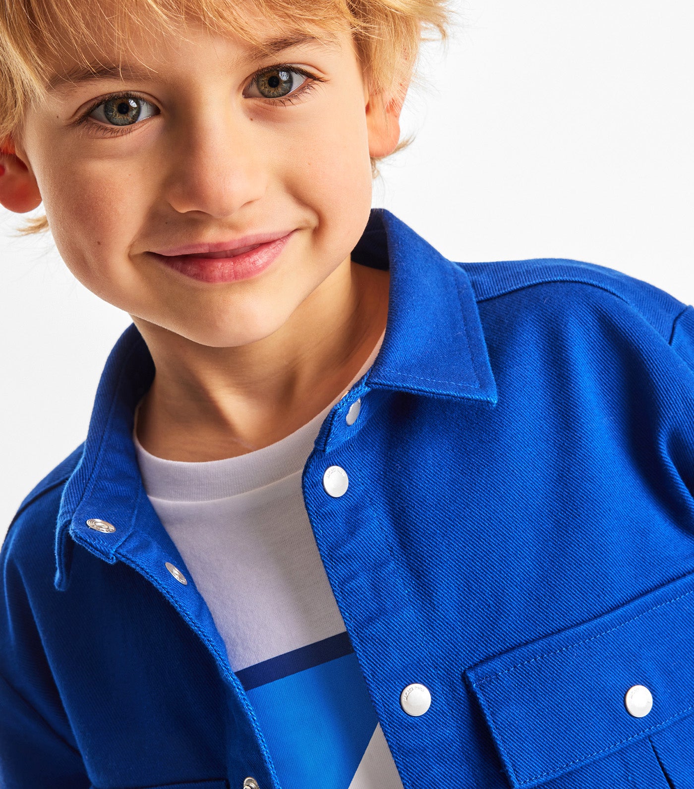 Cafetaria Overshirt Bleu de Prusse