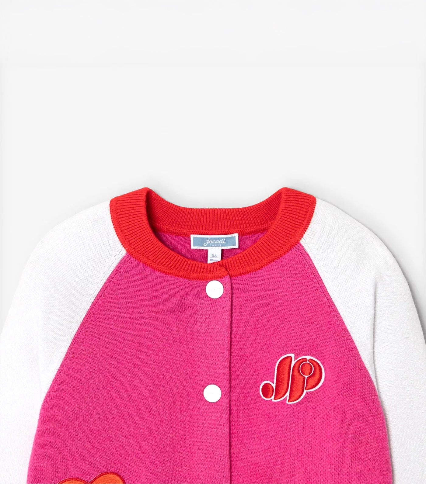 Californie Jacket Rose/Blanc