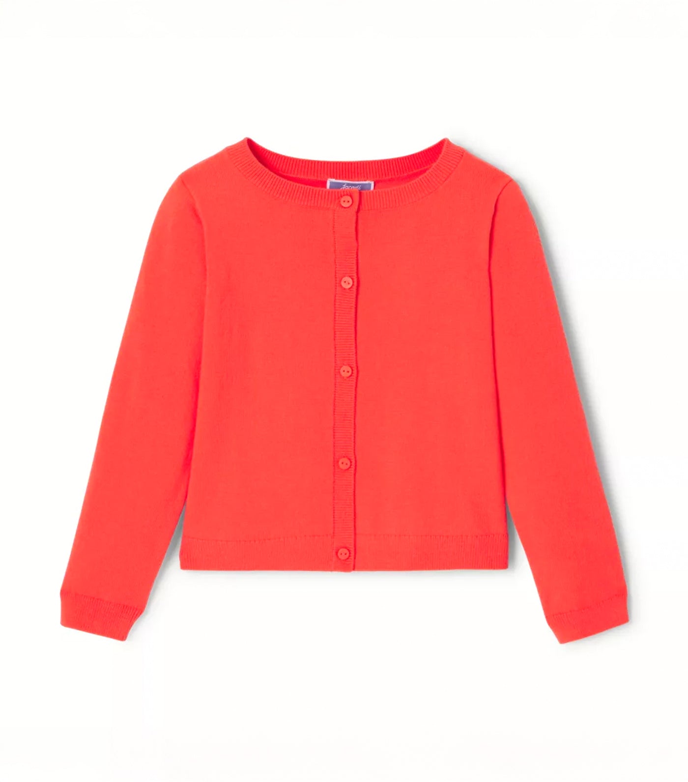 Cameleon Cardigan Orange Fluo