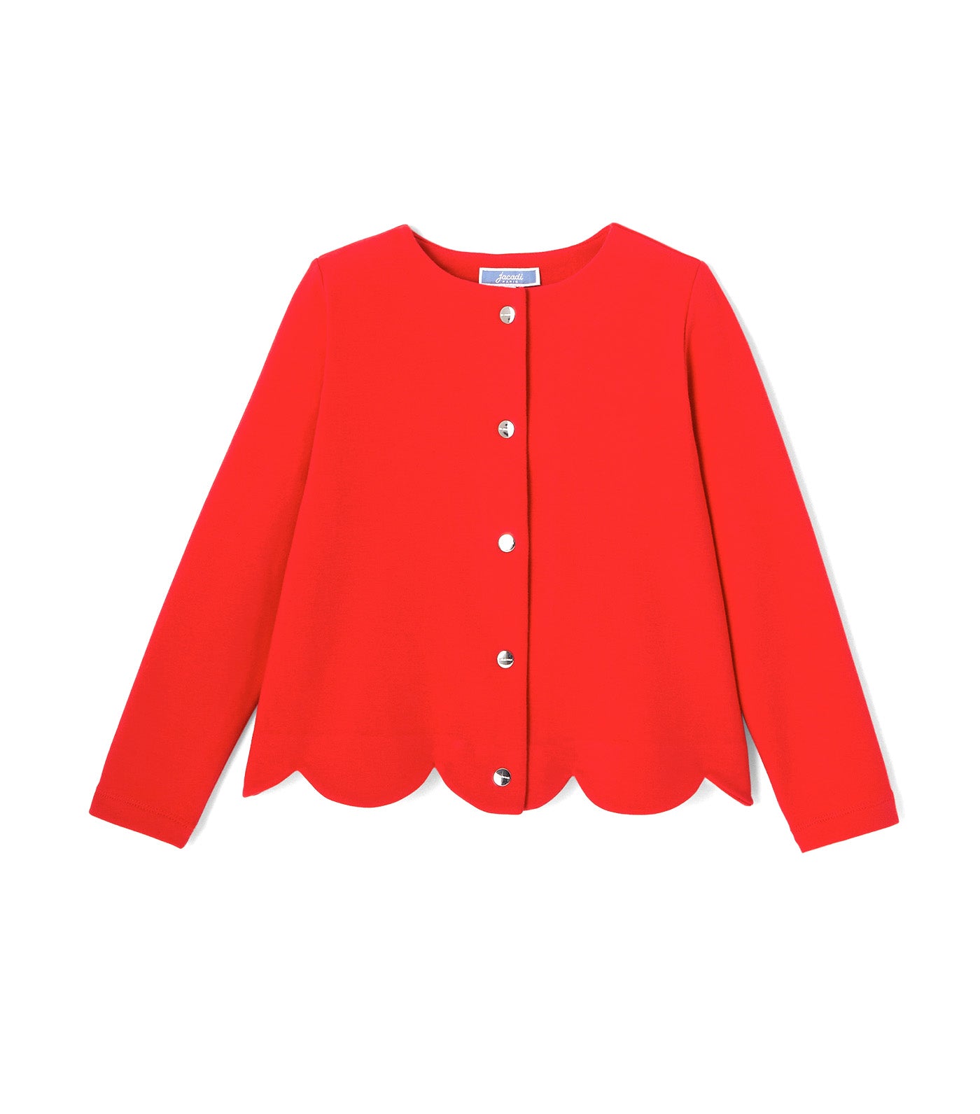 Capeline Cardigan Red