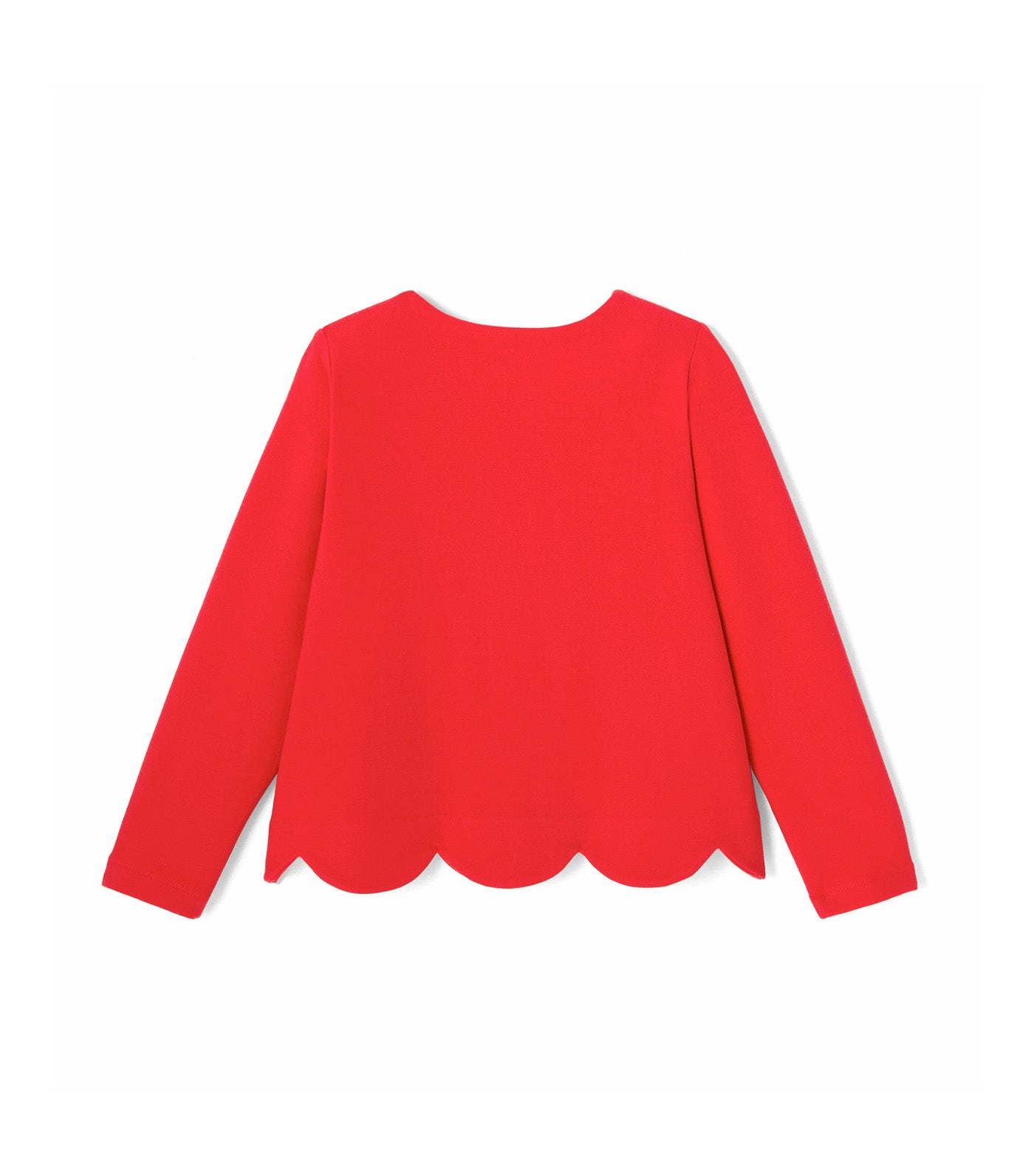 Capeline Cardigan Red