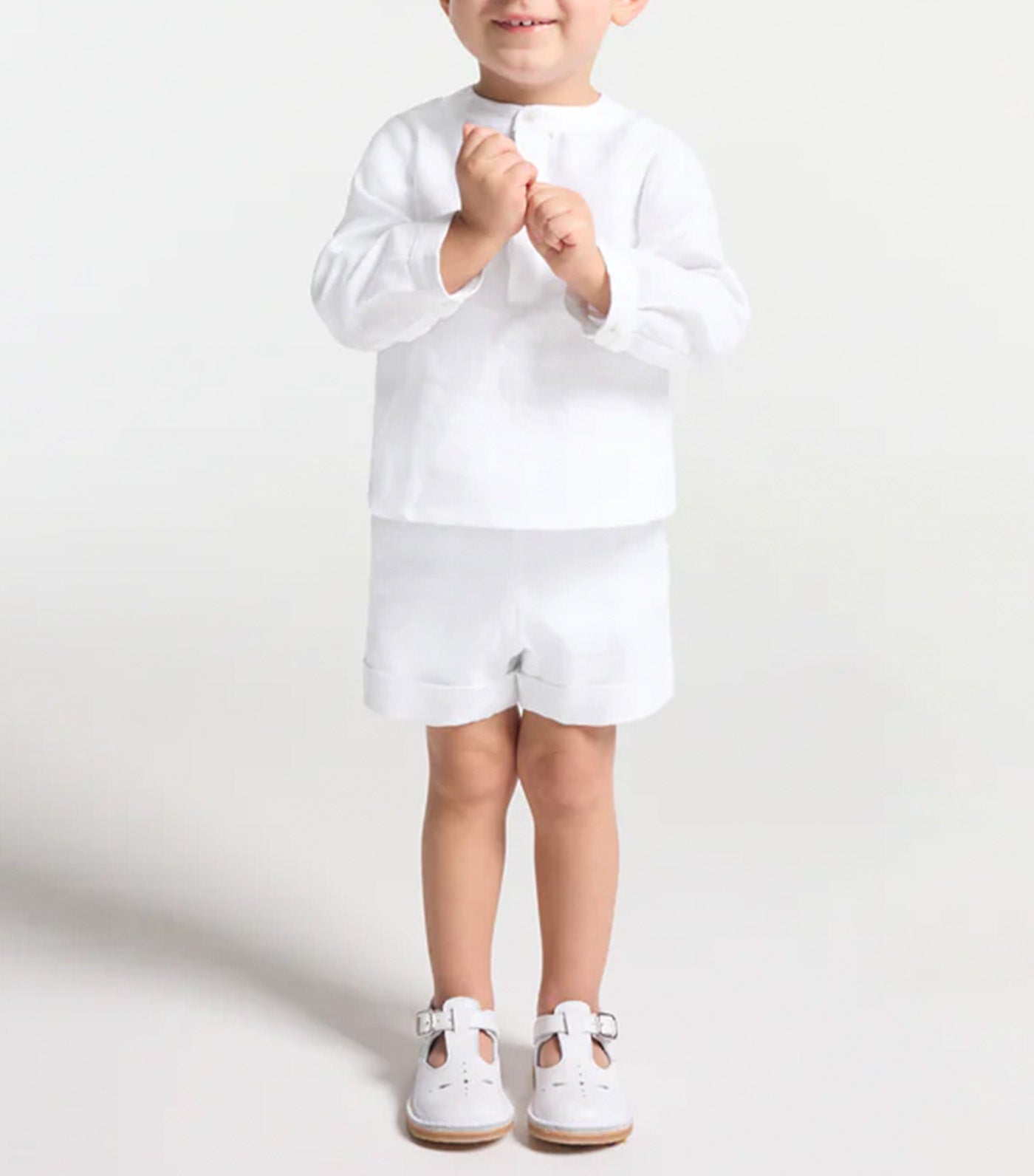 Capitale Long Sleeve Shirt White