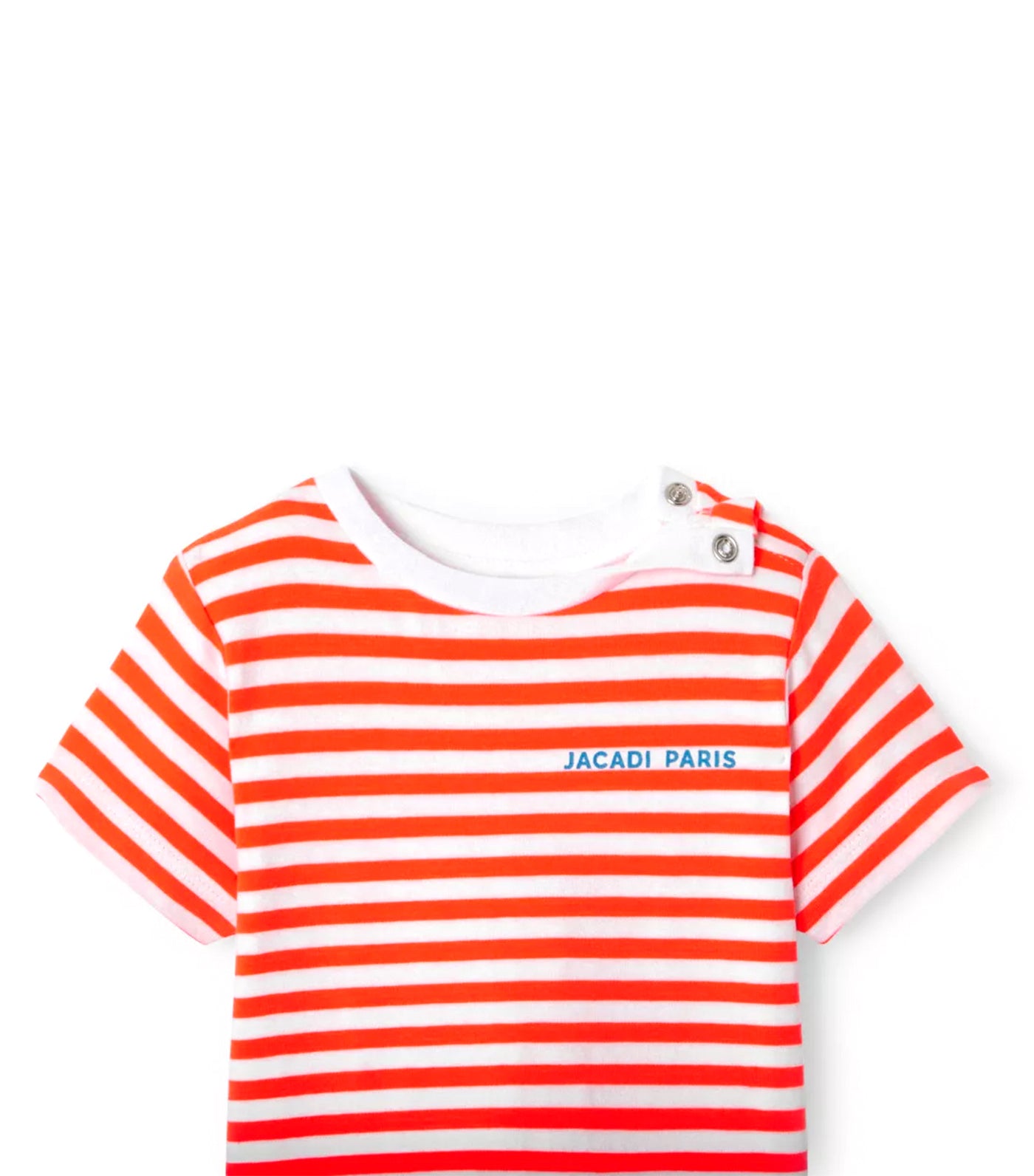 Carbone T-Shirt Blanc/Orange