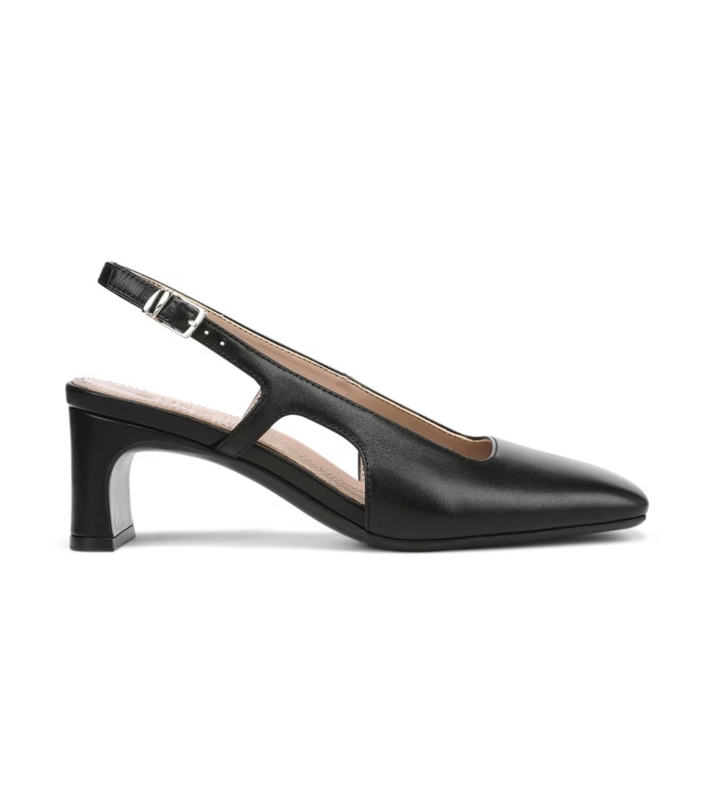 Naturalizer Carmen Slingback Black Leather
