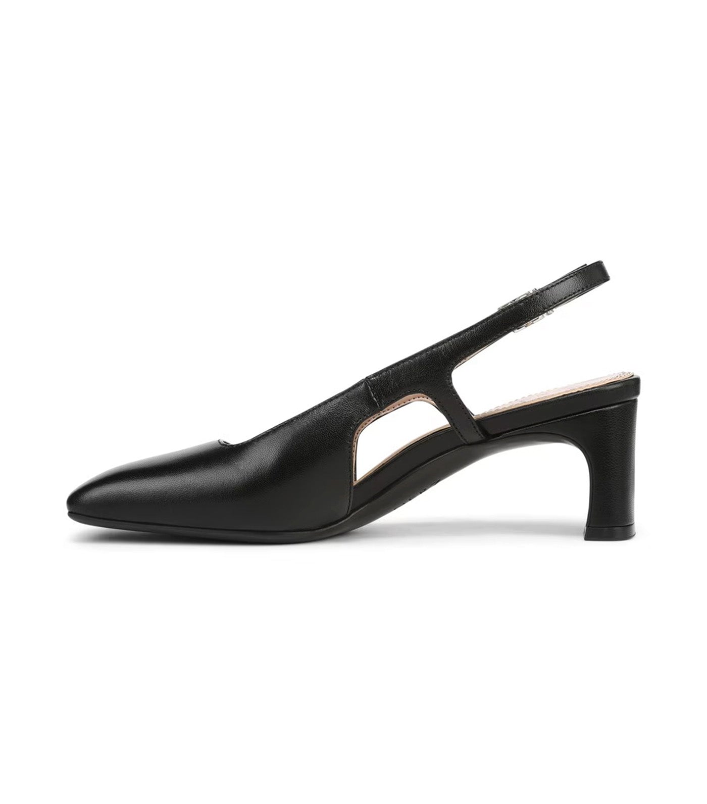 Naturalizer Carmen Slingback Black Leather